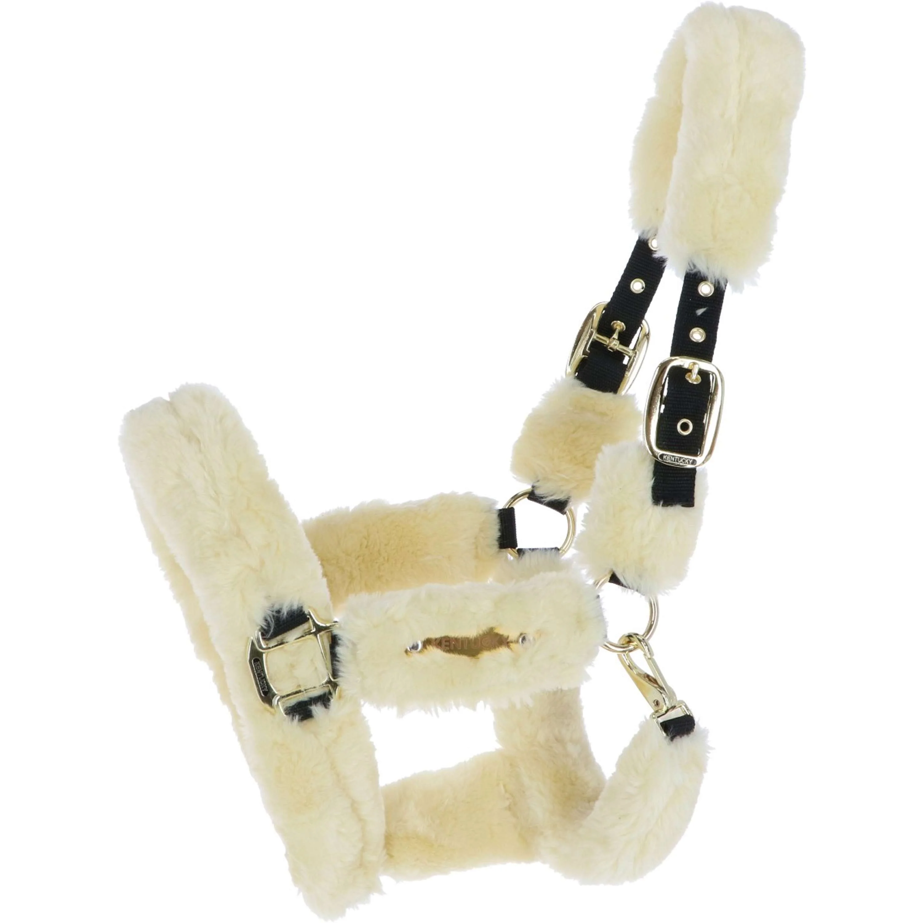 Kentucky Horsewear Cavezza Sheepskin Naturale