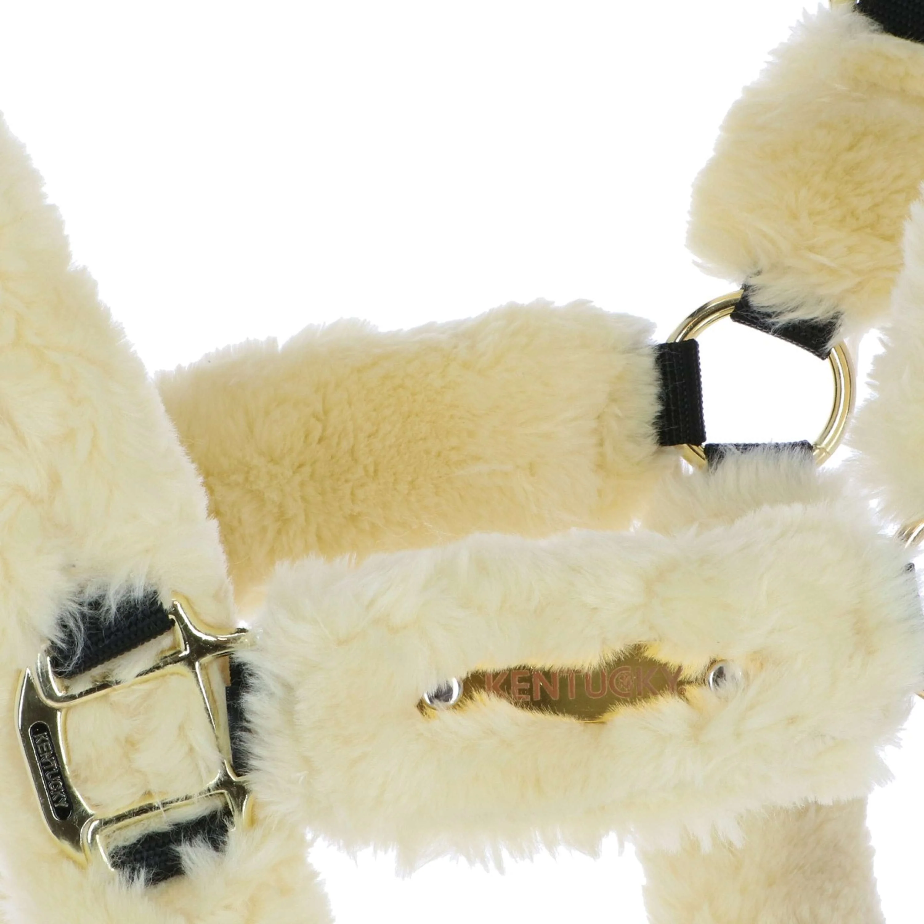 Kentucky Horsewear Cavezza Sheepskin Naturale - Image 2
