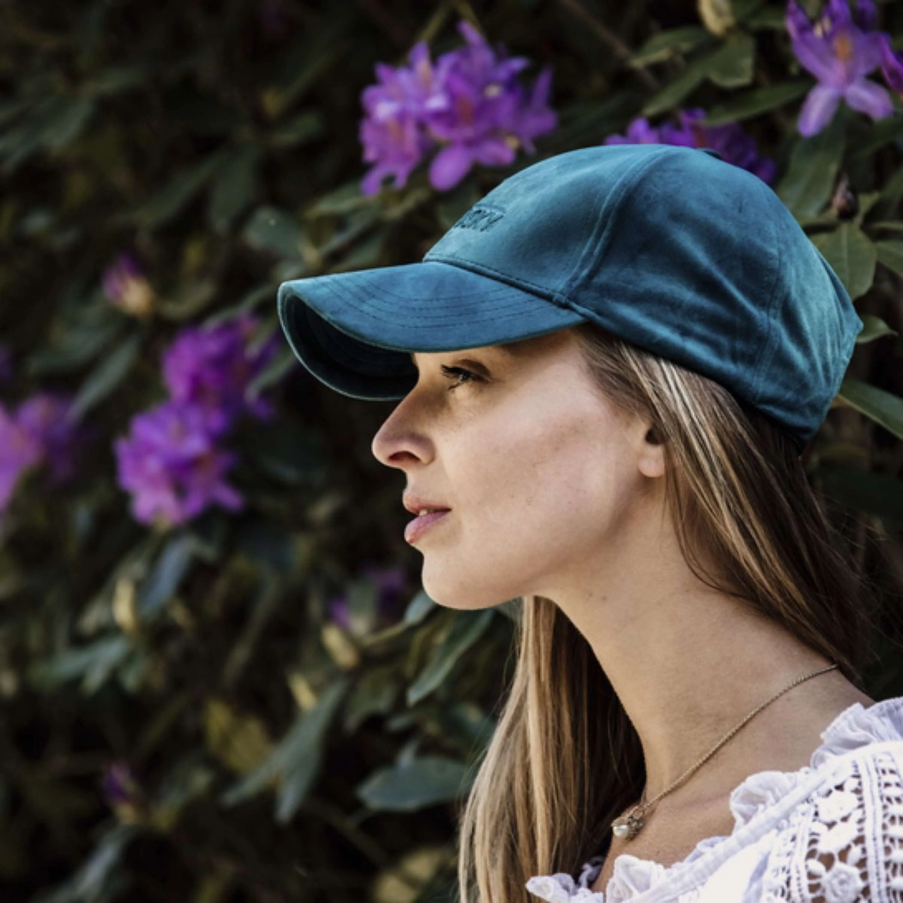 Kentucky Horsewear Cappellino Velvet Smeraldo - Image 3