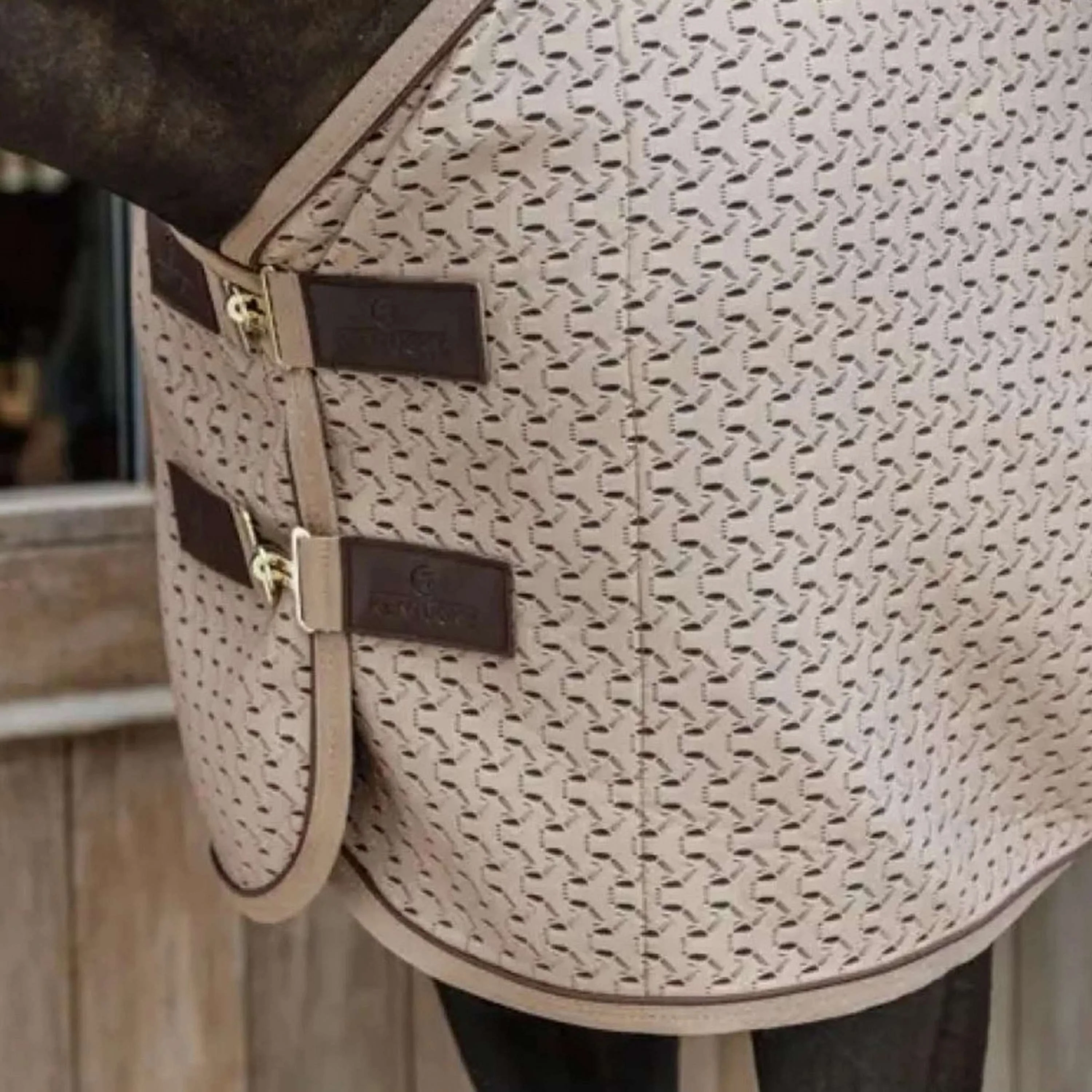 Kentucky Horsewear Coperta antisudore 4D Spacer Beige - Image 2