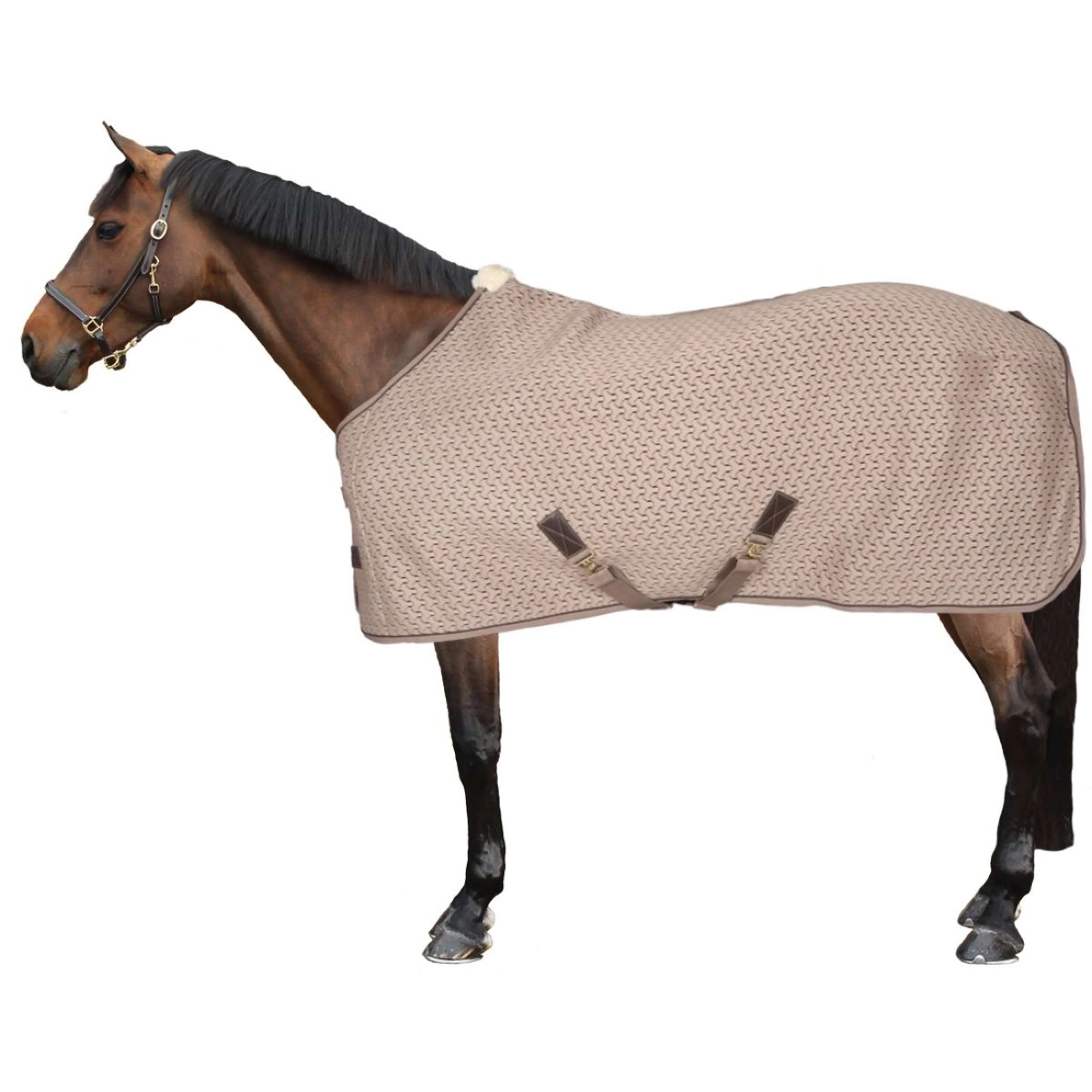 Kentucky Horsewear Coperta antisudore 4D Spacer Beige - Image 5