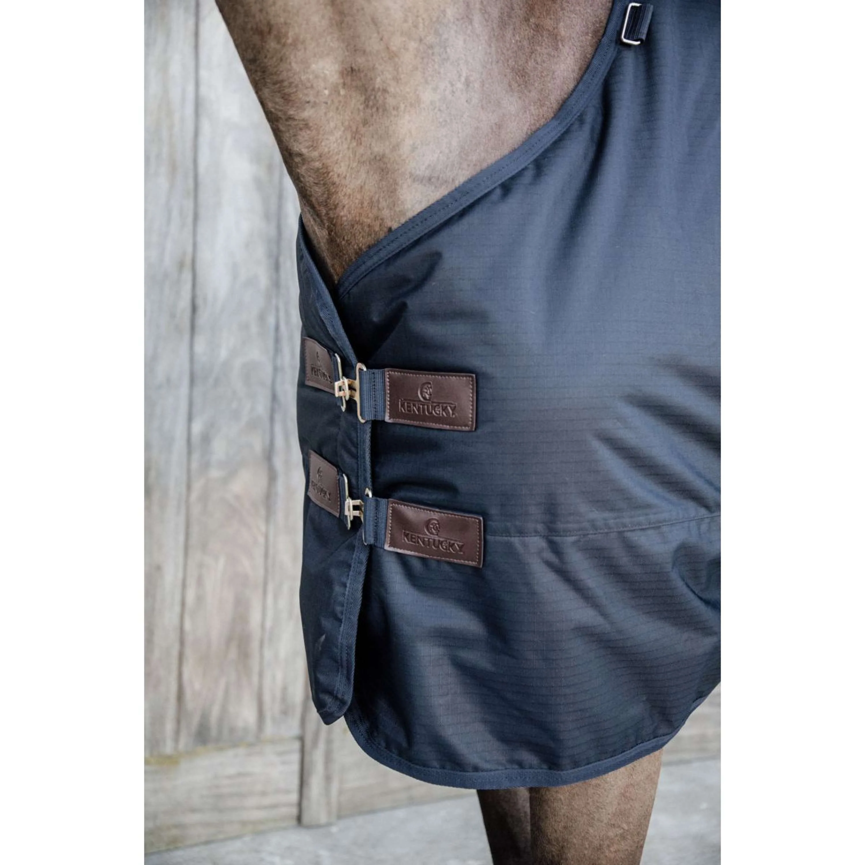 Kentucky Horsewear Turnout All Weather Impermeabile 300g Navy - Image 2