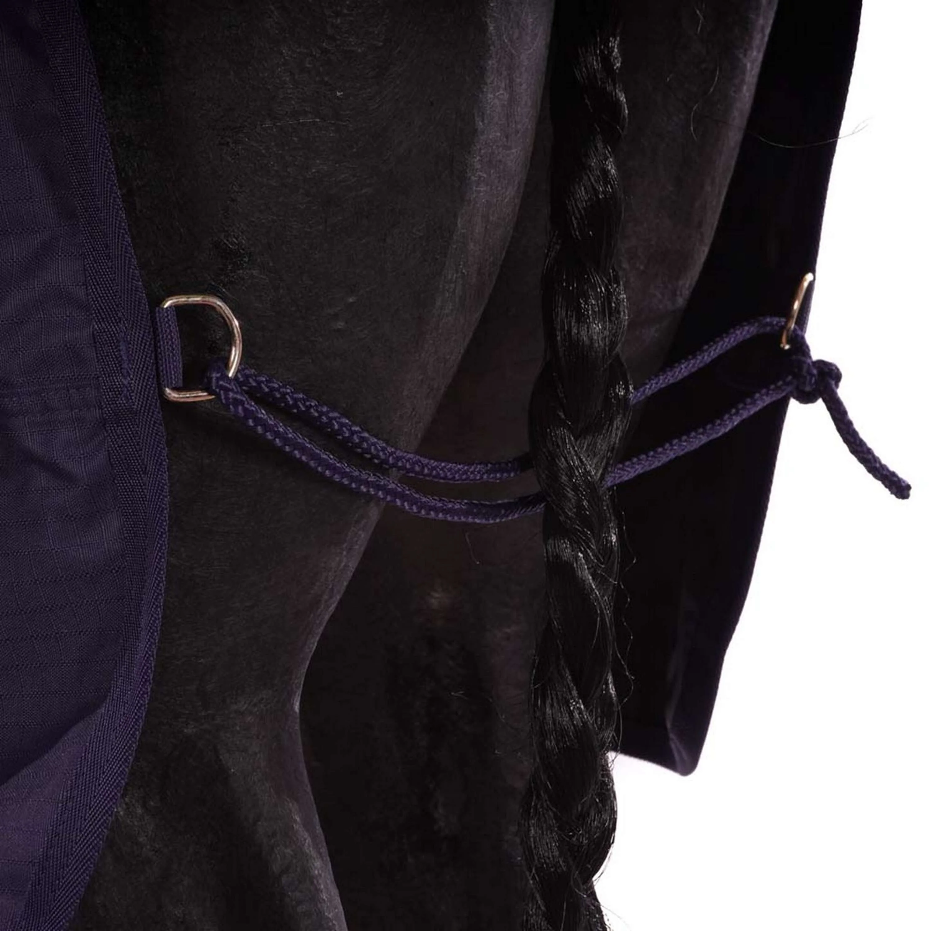 Kentucky Horsewear Turnout All Weather Impermeabile Navy - Image 10