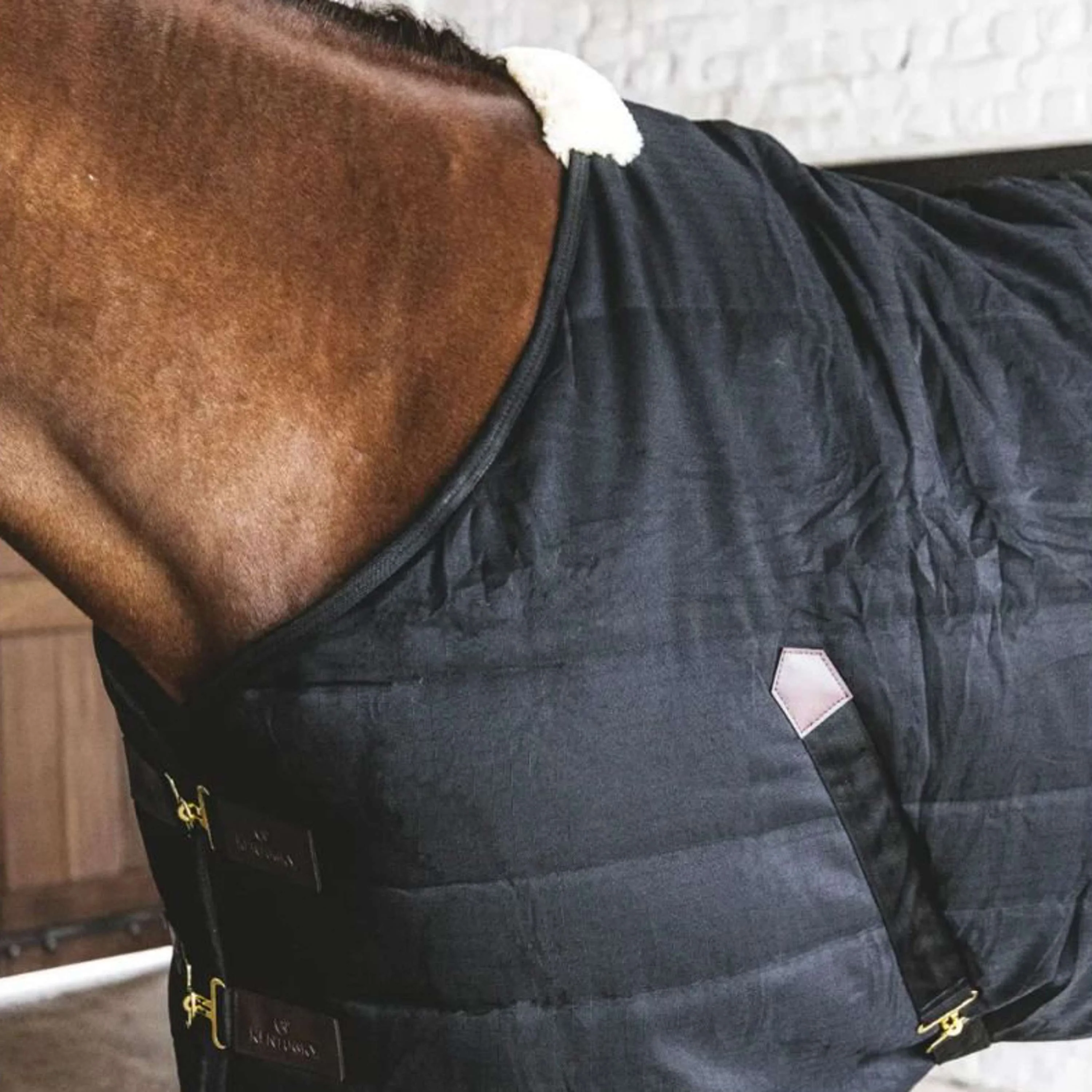 Kentucky Horsewear Coperta da scuderia Classic Nero - Image 4