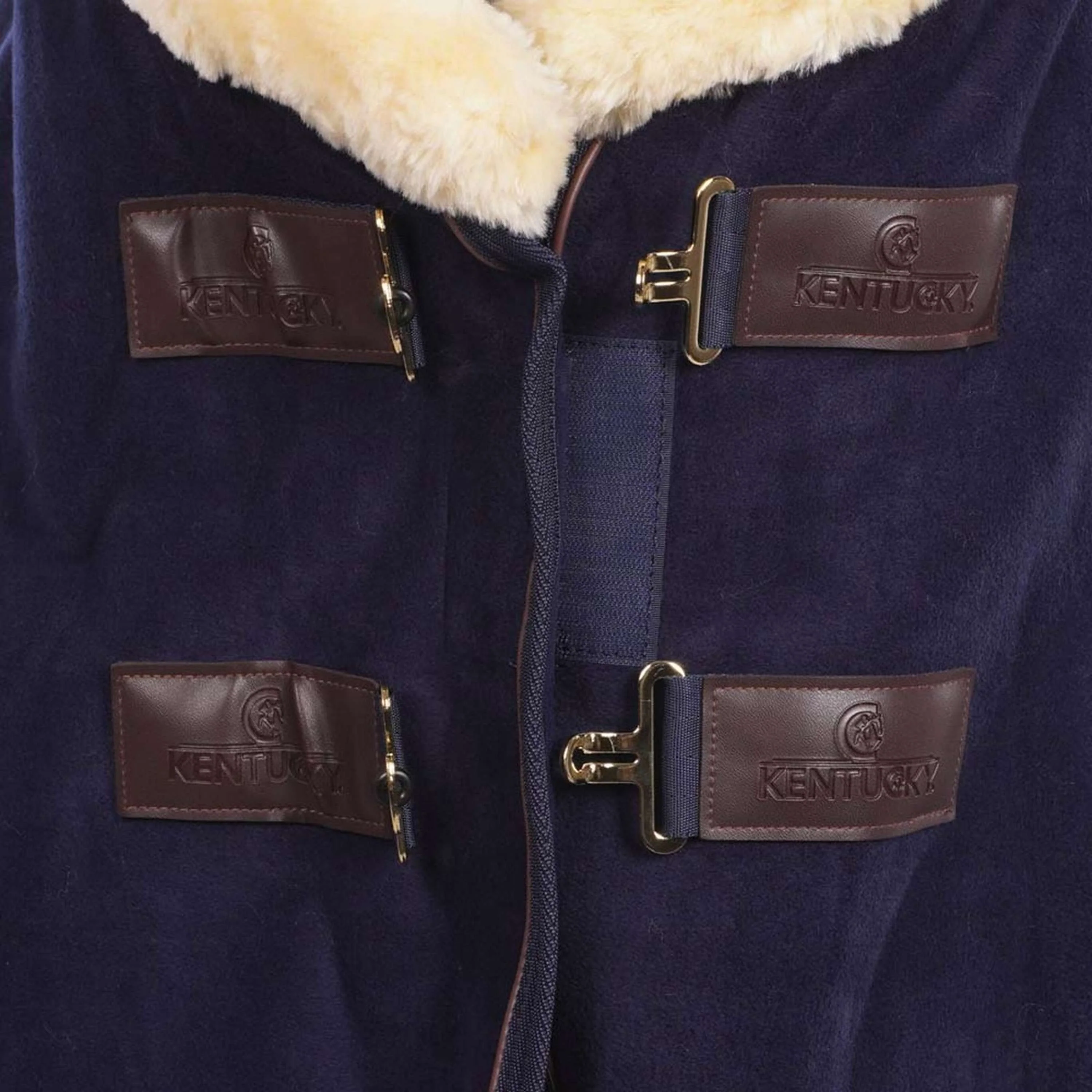 Kentucky Horsewear Coperta antisudore Show Fleece Heavy Navy - Image 6