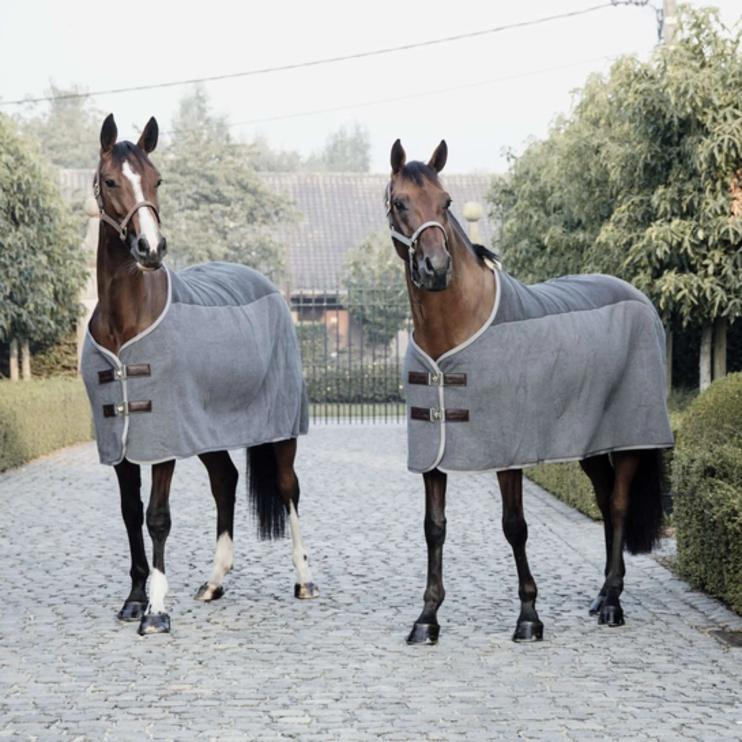 Kentucky Horsewear Coperta in Pile Heavy Grigio