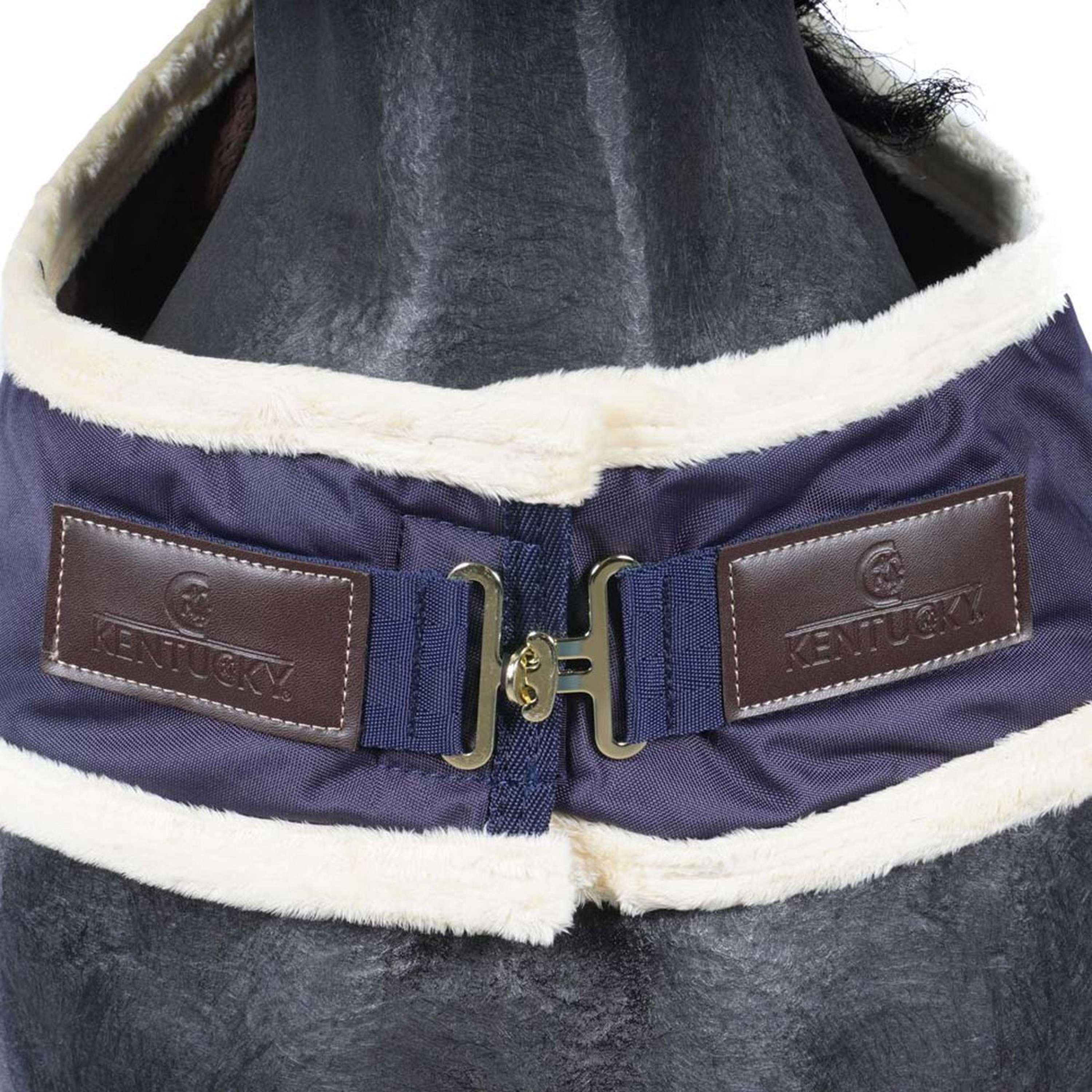 Kentucky Horsewear Coperta per giostra Impermeabile 160 g Navy - Image 6