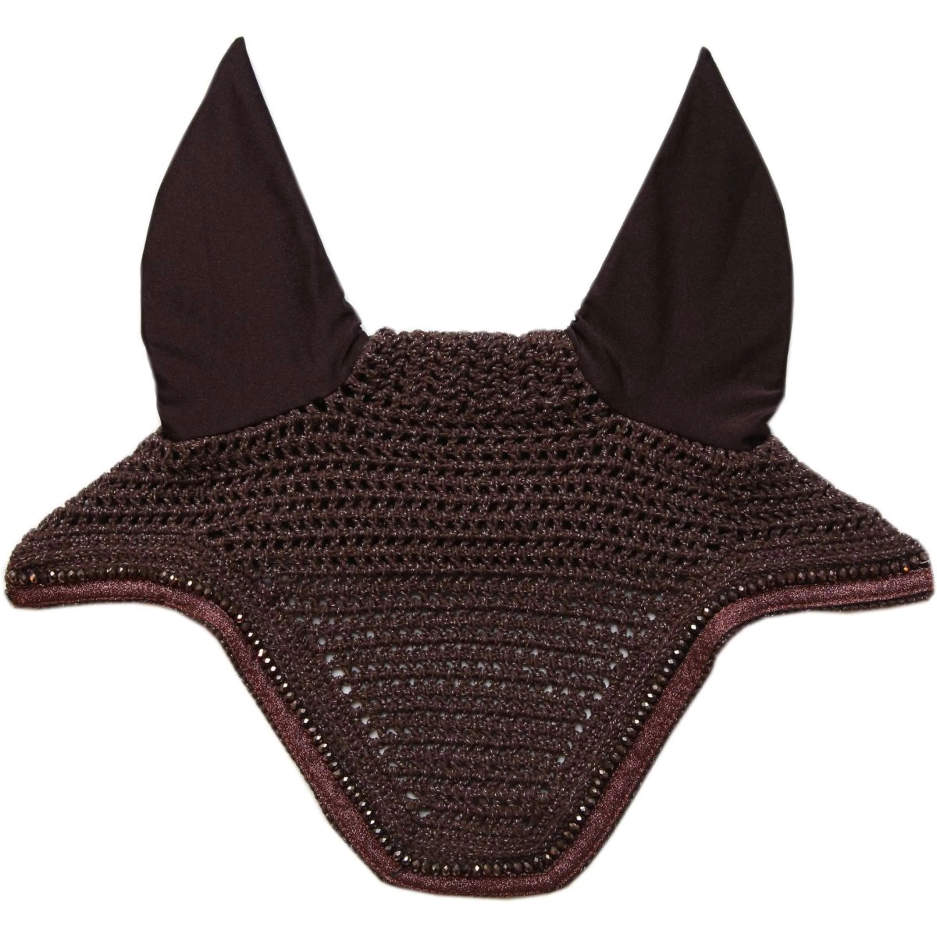 Kentucky Horsewear Copriorecchie Wellington Glitter Soundless Marrone - Image 2