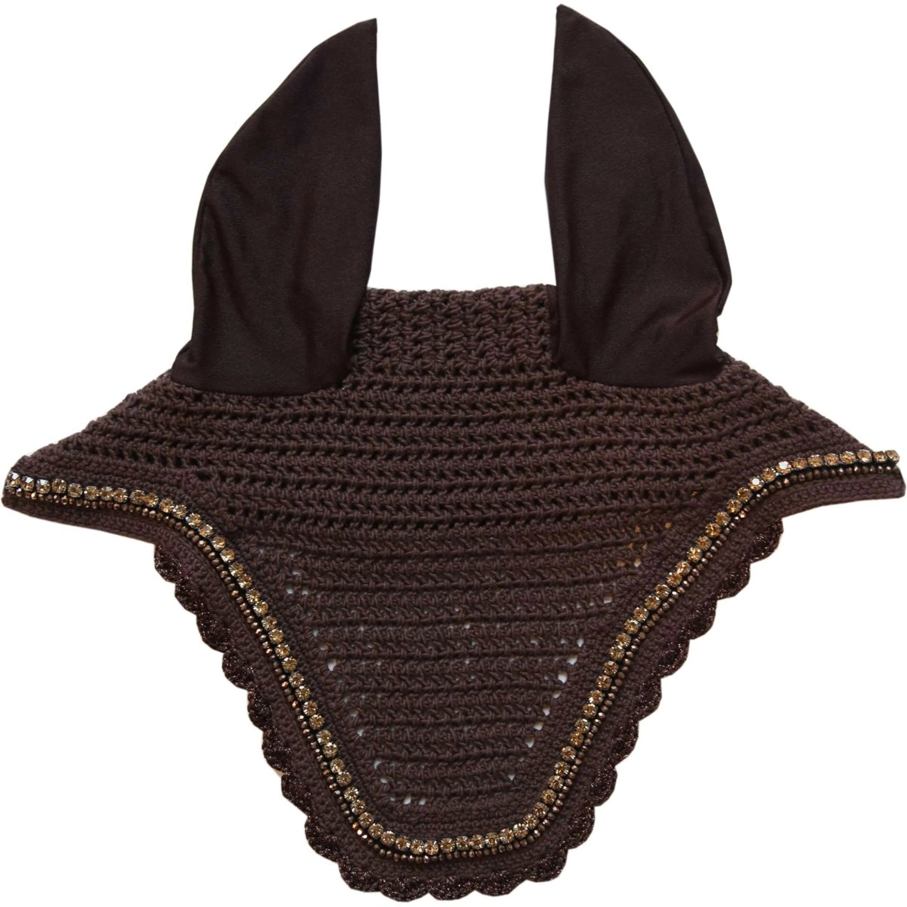 Kentucky Horsewear Copriorecchie Wellington Stone & Pearl Soundless Marrone - Image 3