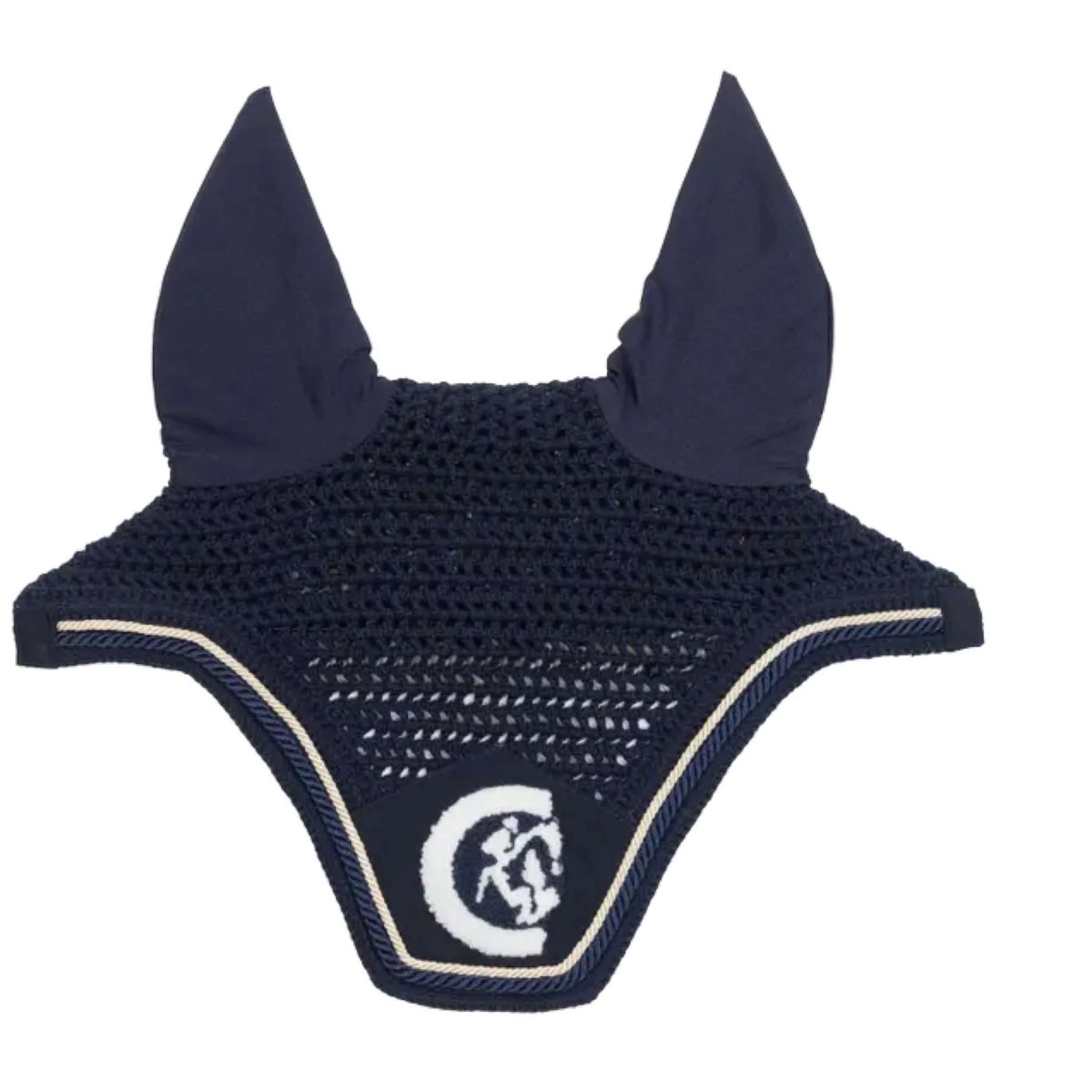 Kentucky Horsewear Cuffietta Wellington 3D Logo Navy - Image 2