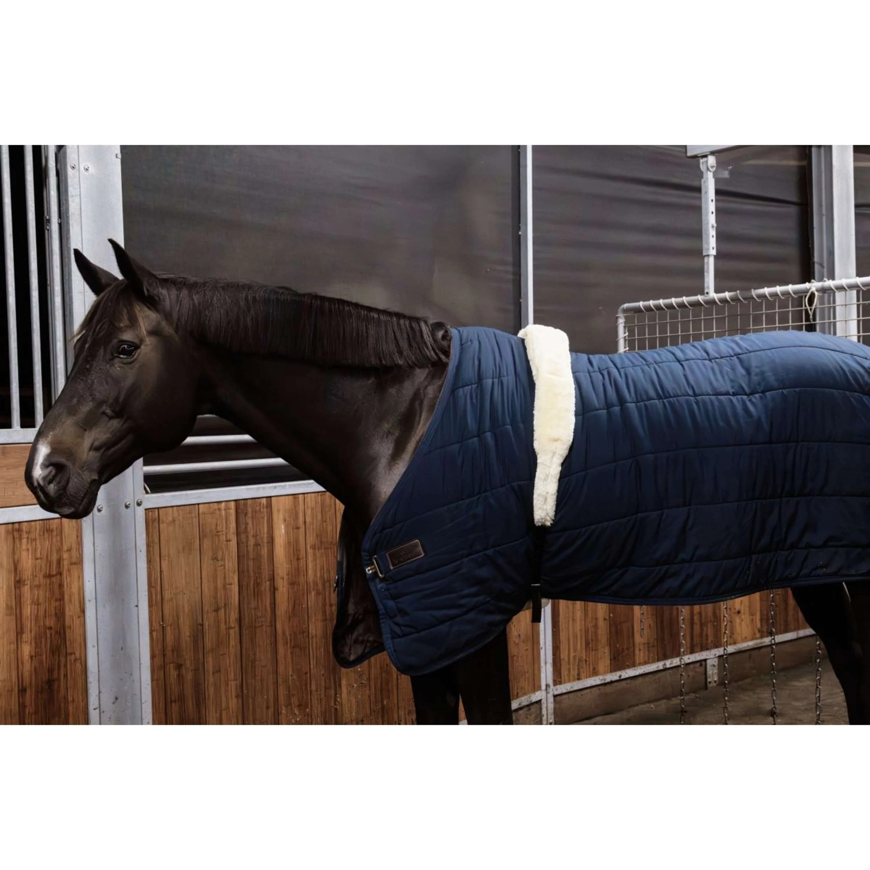 Kentucky Horsewear Fascia da Addestramento Sheepskin Nero - Image 2