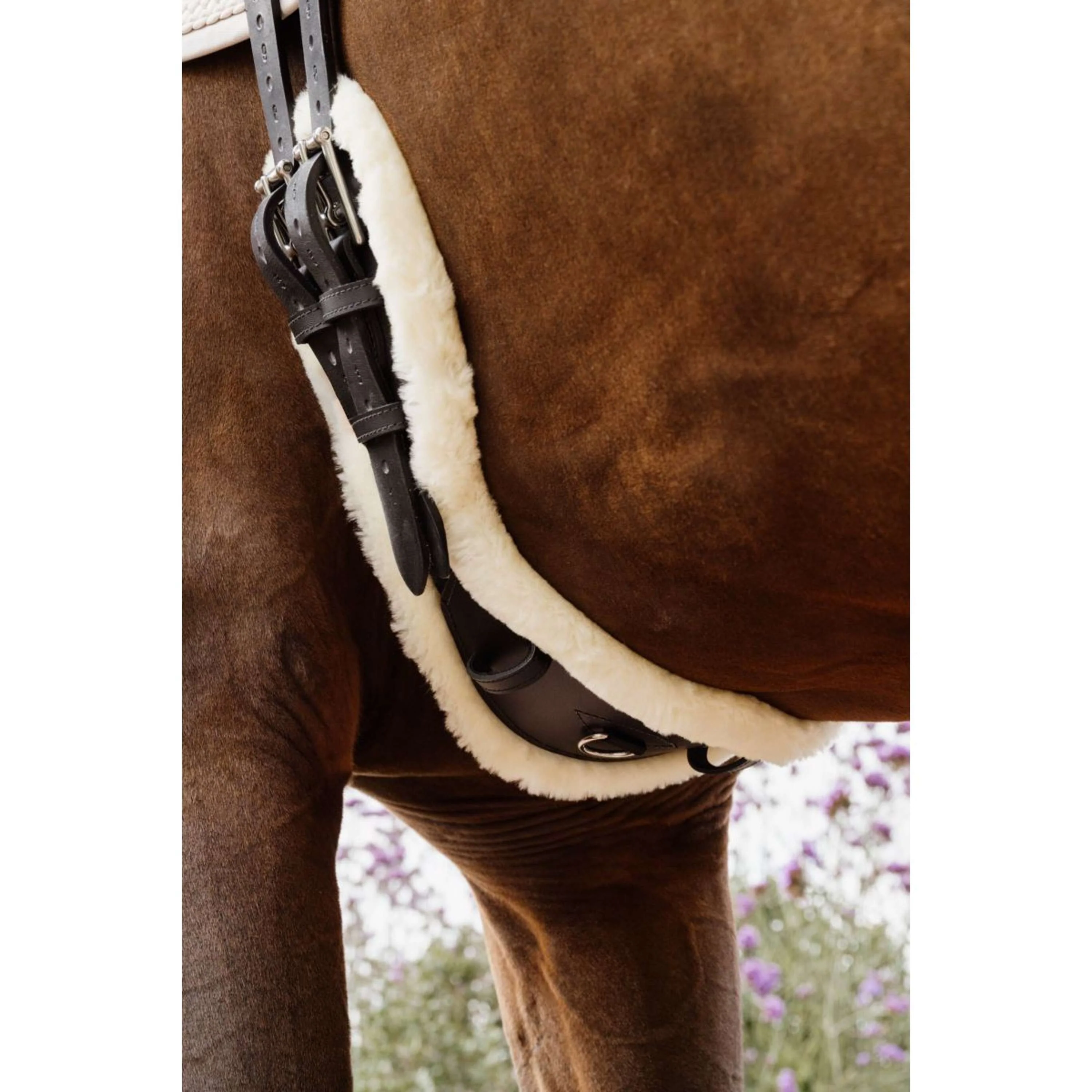 Kentucky Horsewear Sottopancia da dressage Anatomic Sheepskin Nero - Image 4