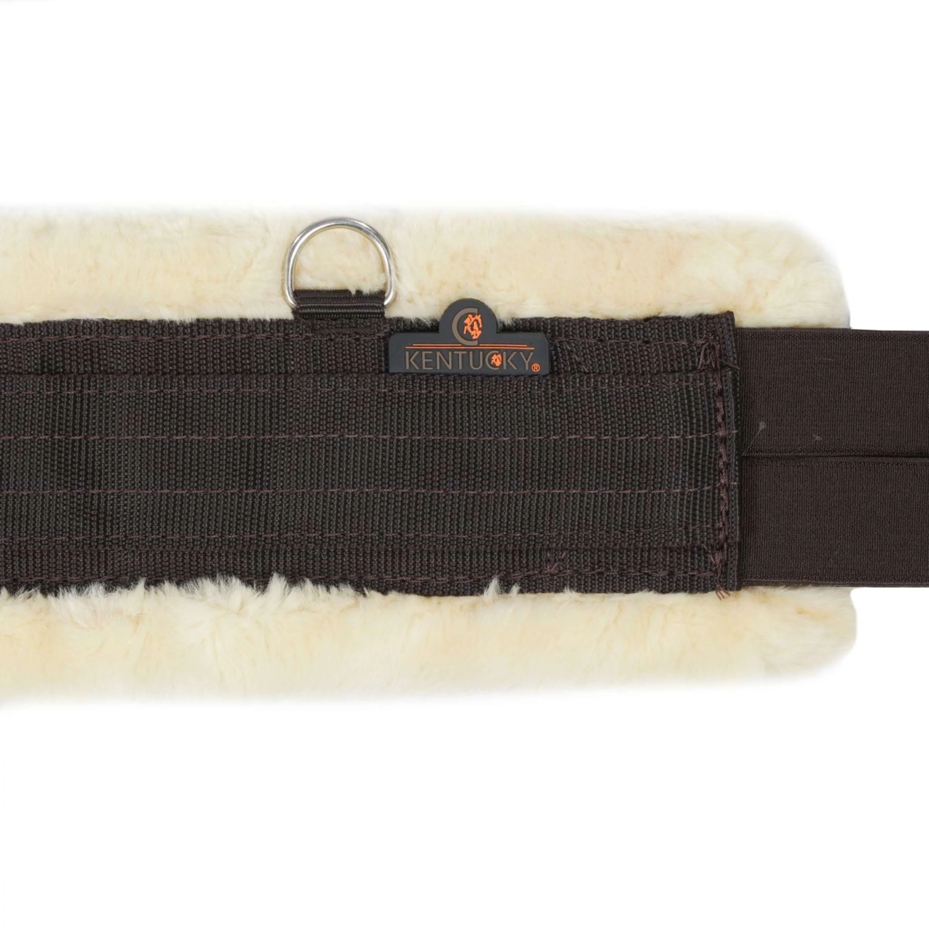 Kentucky Horsewear Sottopancia Polivalente Sheepskin Marrone/Naturale - Image 7