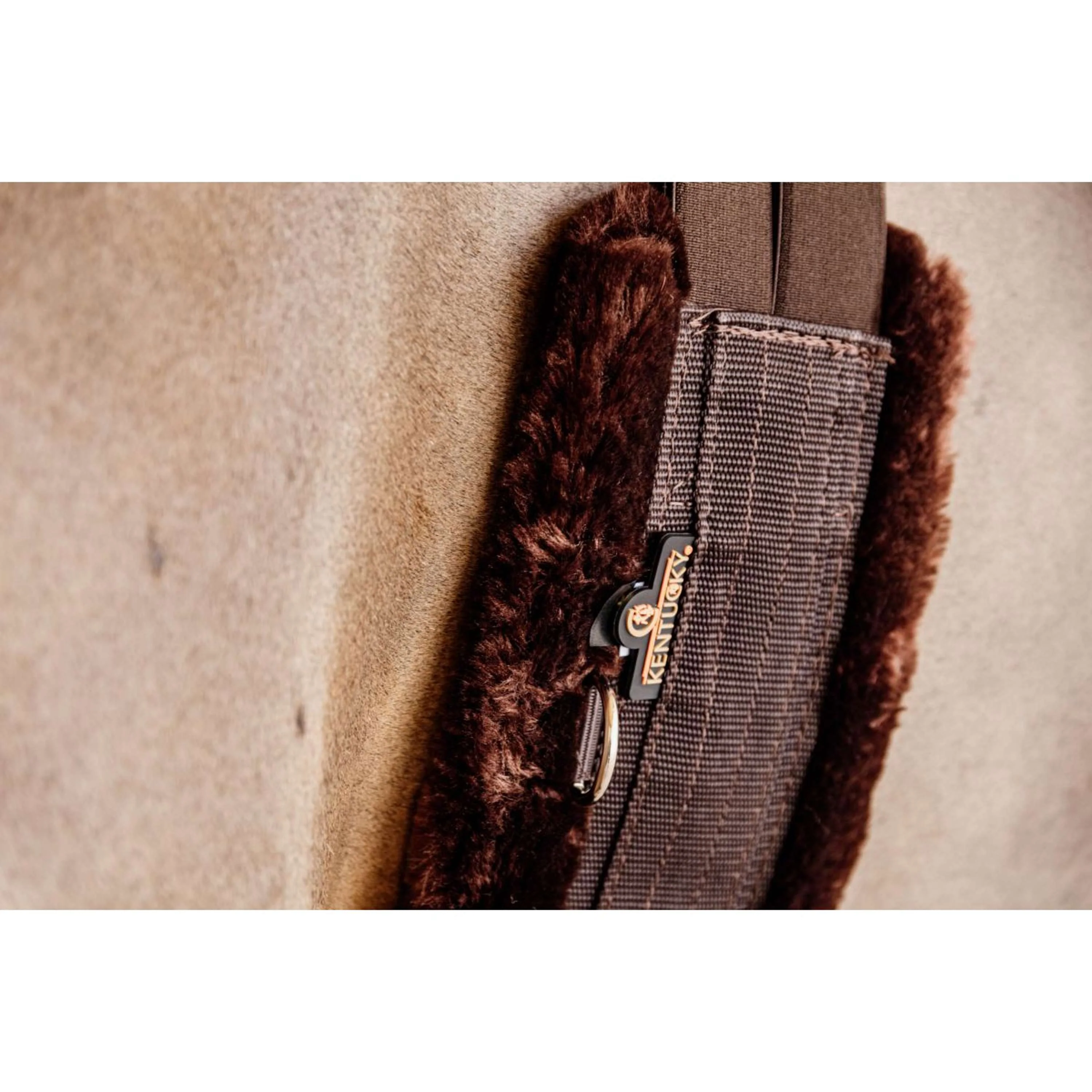 Kentucky Horsewear Sottopancia Wol Marrone - Image 4