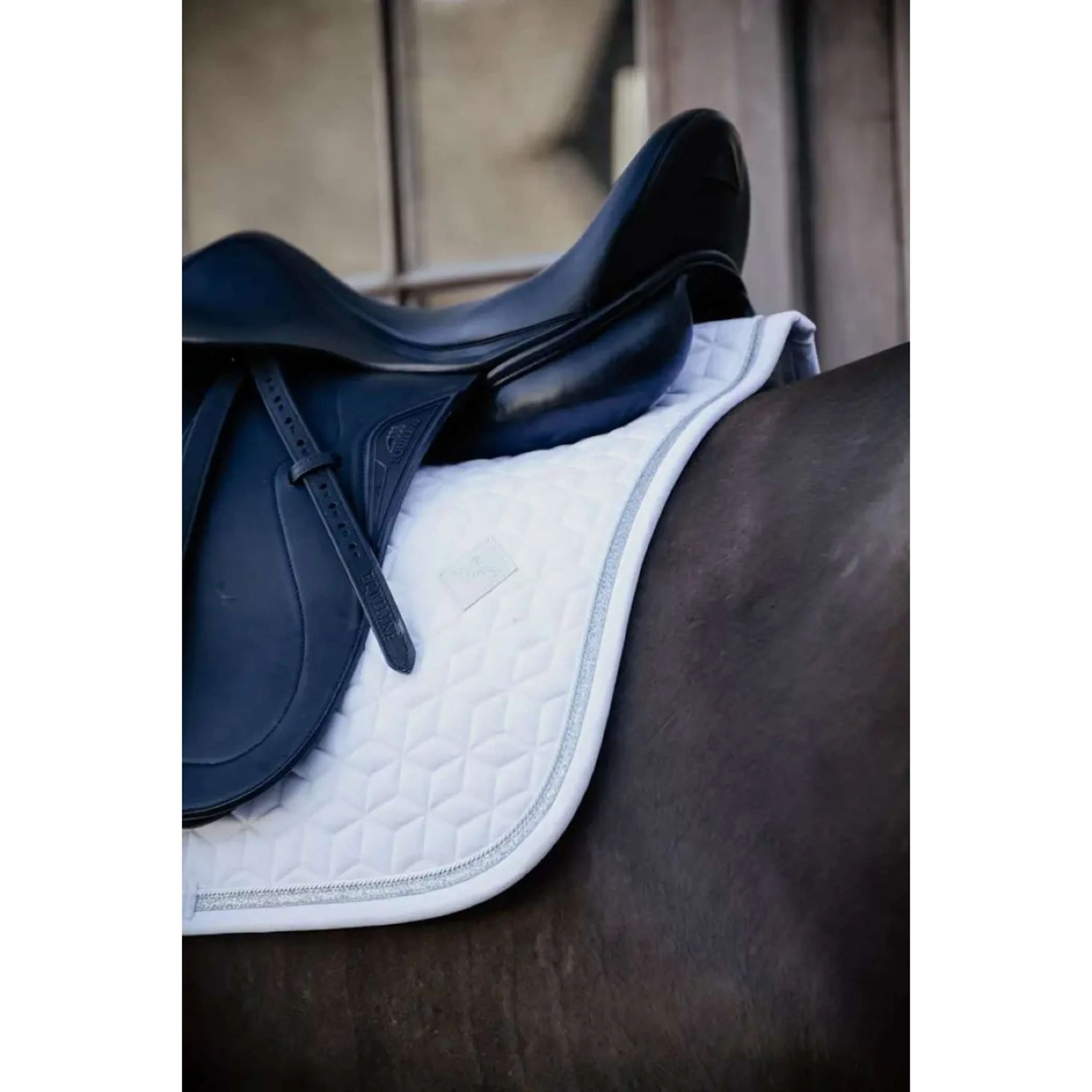 Kentucky Horsewear Sottosella Glitter Rope Bianco/Bianco - Image 3