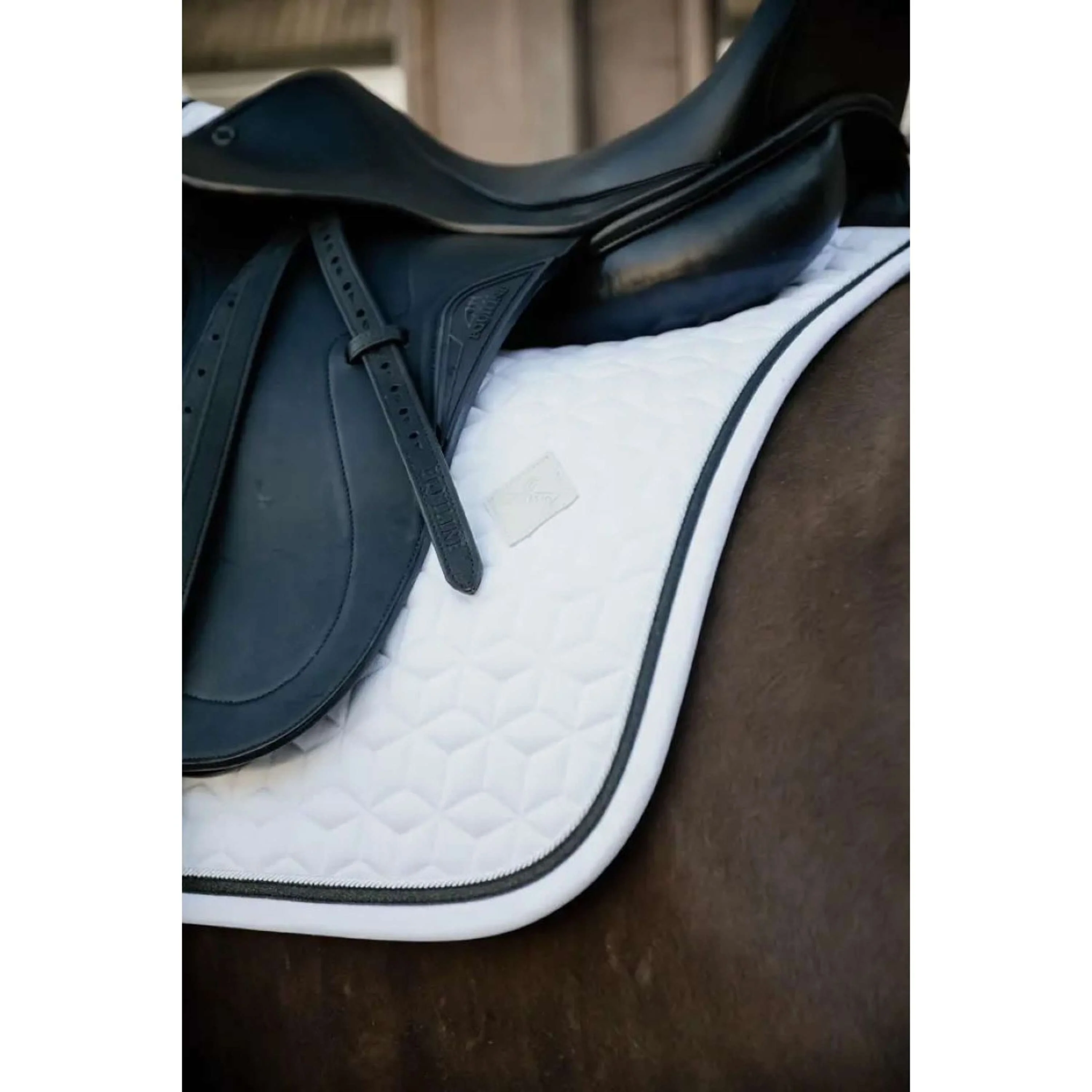 Kentucky Horsewear Sottosella Glitter Rope Bianco/Nero - Image 3