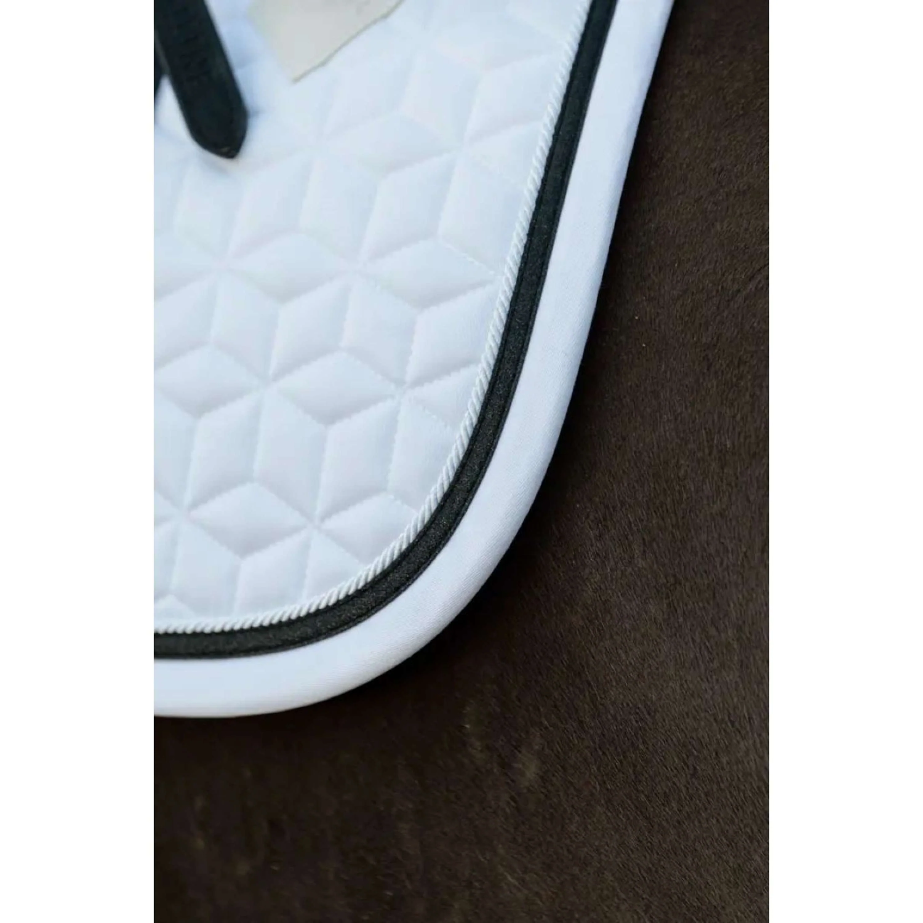 Kentucky Horsewear Sottosella Glitter Rope Bianco/Nero - Image 6
