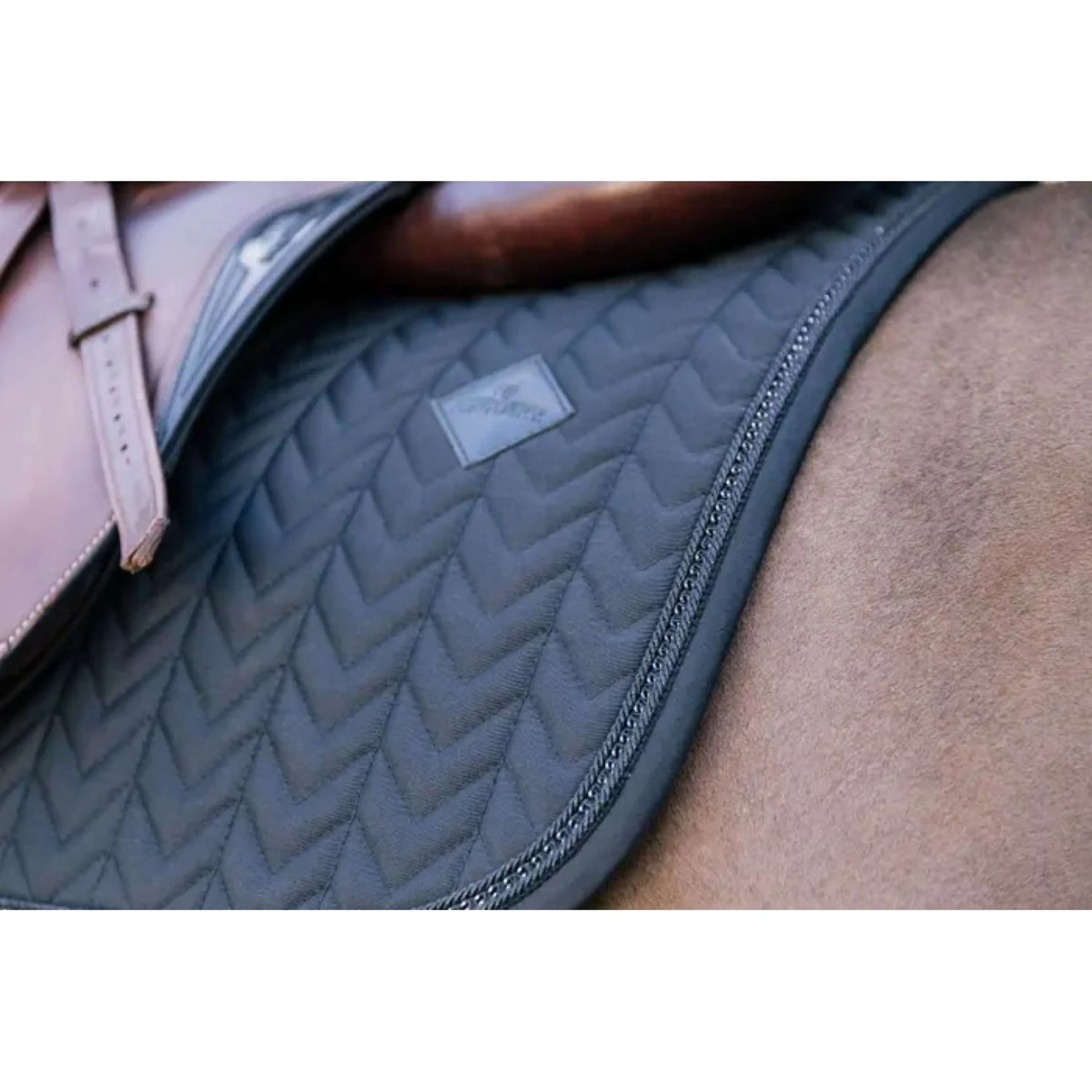 Kentucky Horsewear Sottosella Metal Chain Saltando Nero - Image 4