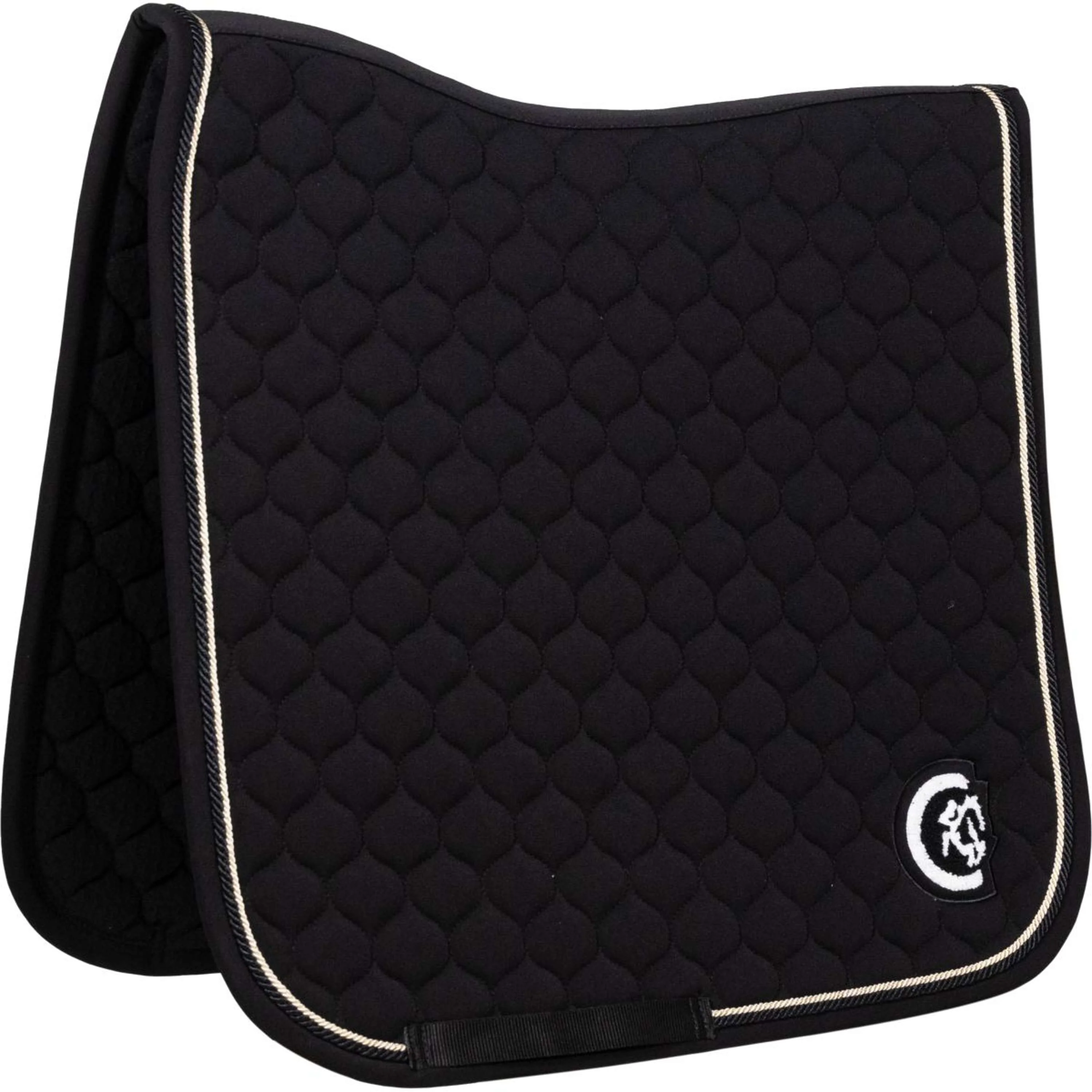 Kentucky Horsewear Sottosella Onion Quilt 3D Logo Nero