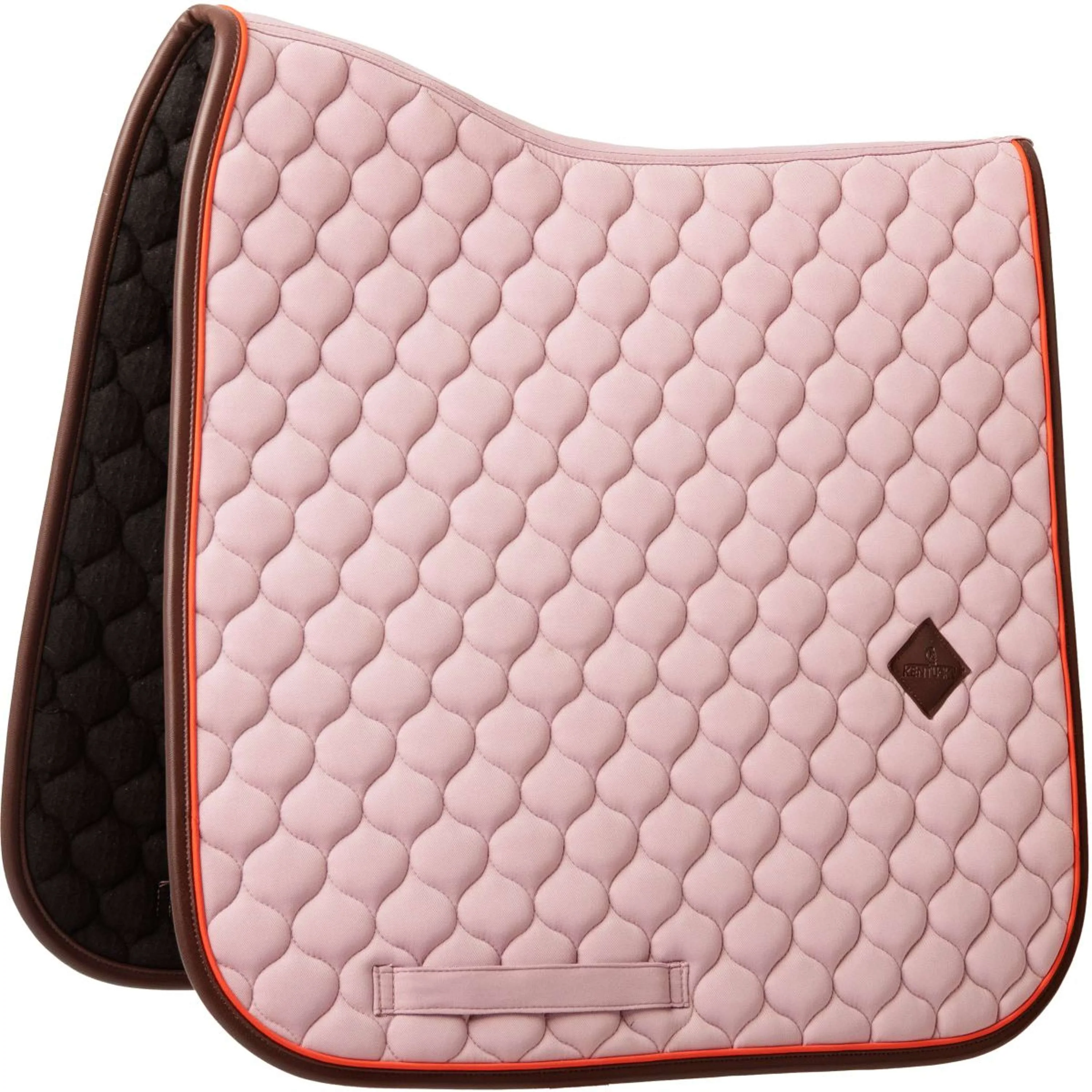 Kentucky Horsewear Sottosella Onion Quilt Leather Neon Dressage Lavanda