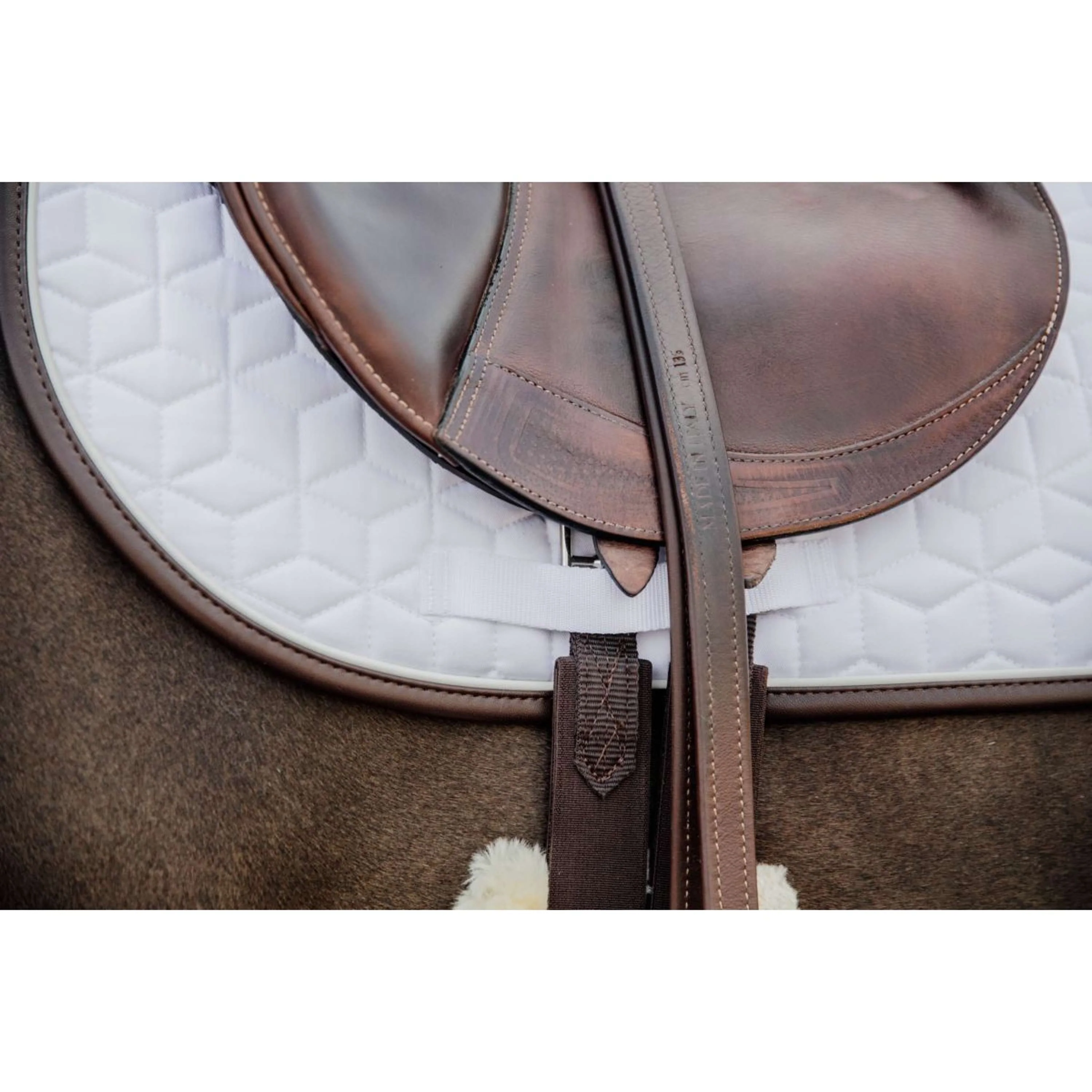 Kentucky Horsewear Sottosella Skin Friendly Saltando Bianco - Image 10