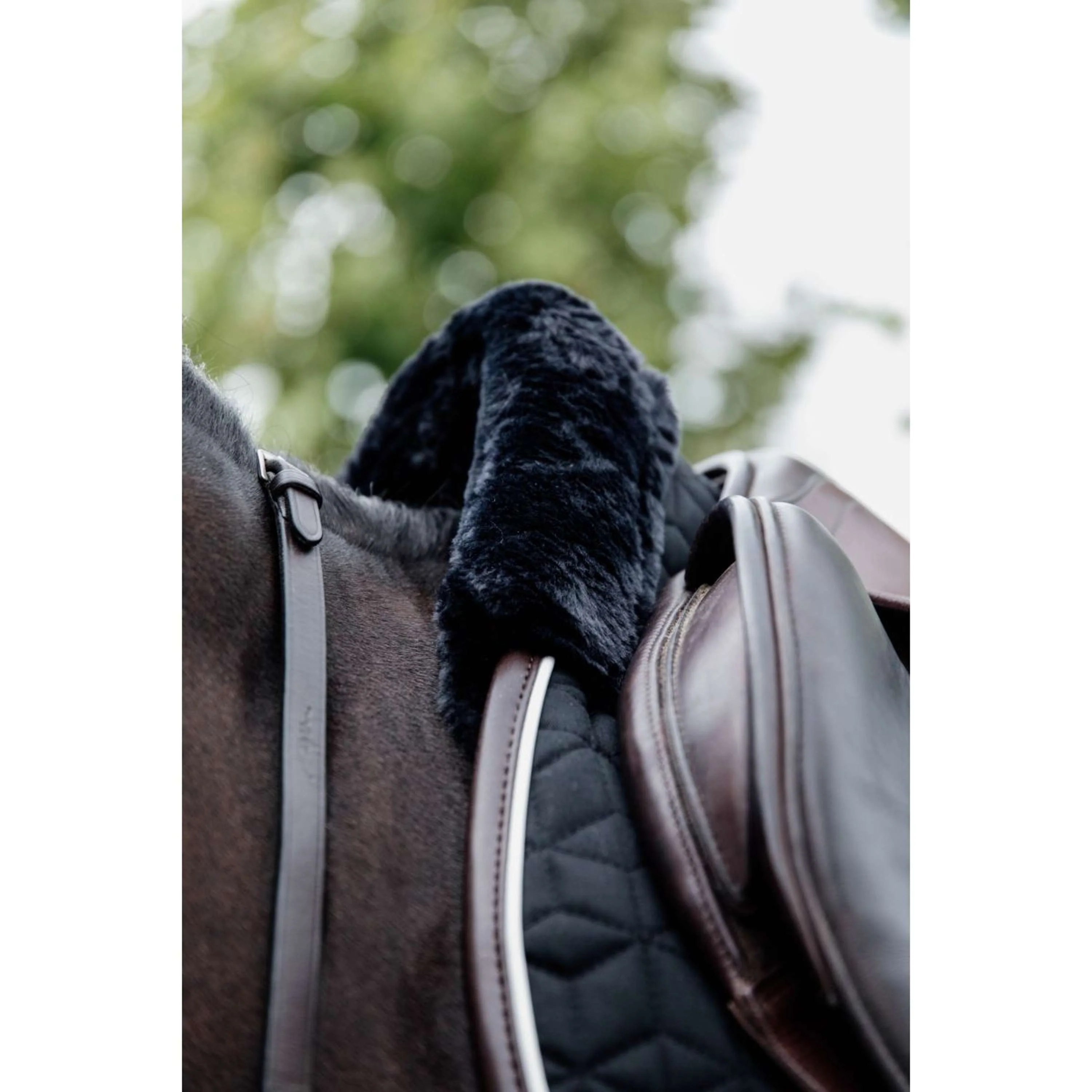 Kentucky Horsewear Sottosella Skin Friendly Saltando Nero - Image 5