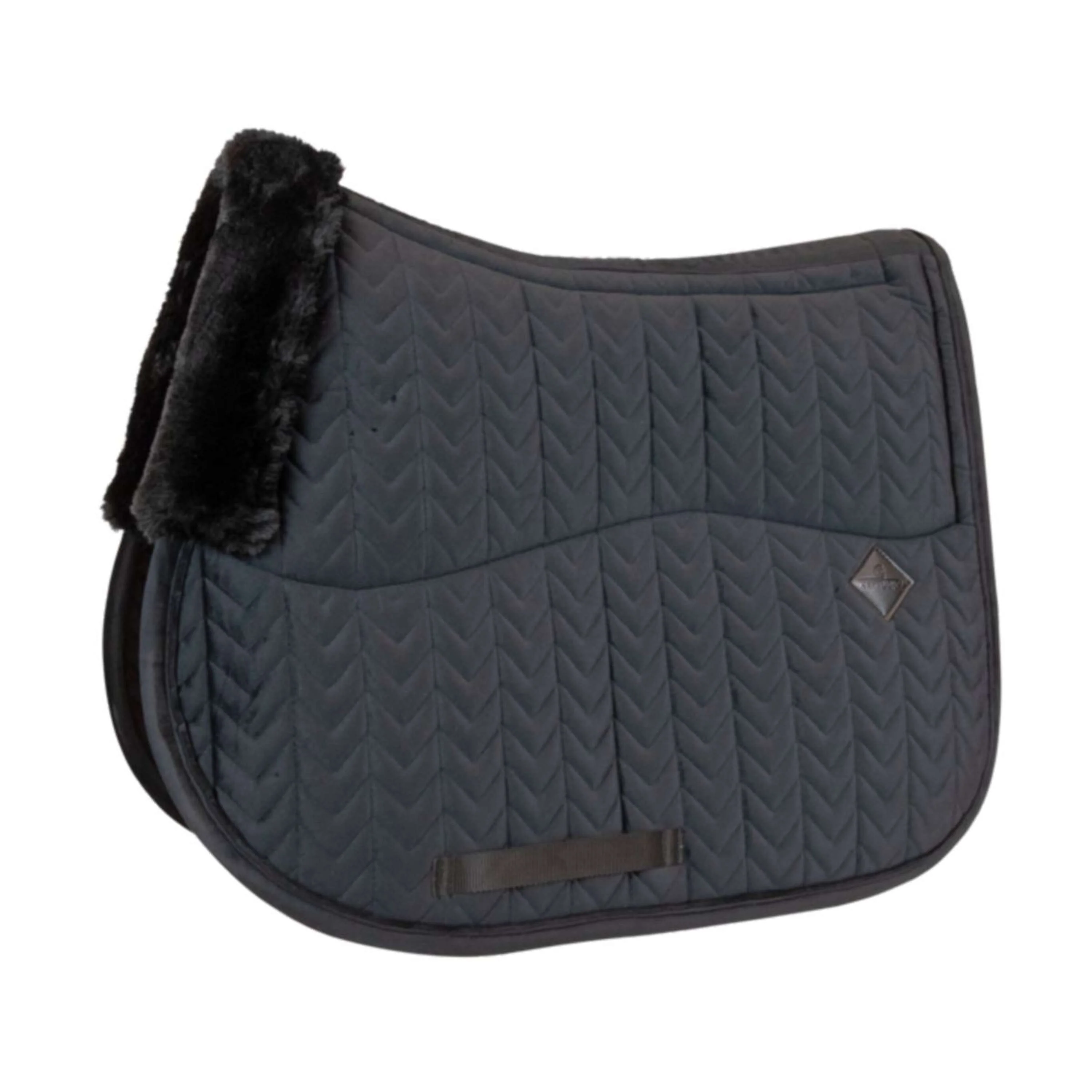 Kentucky Horsewear Sottosella Skin Friendly Velvet Saltando Nero - Image 4