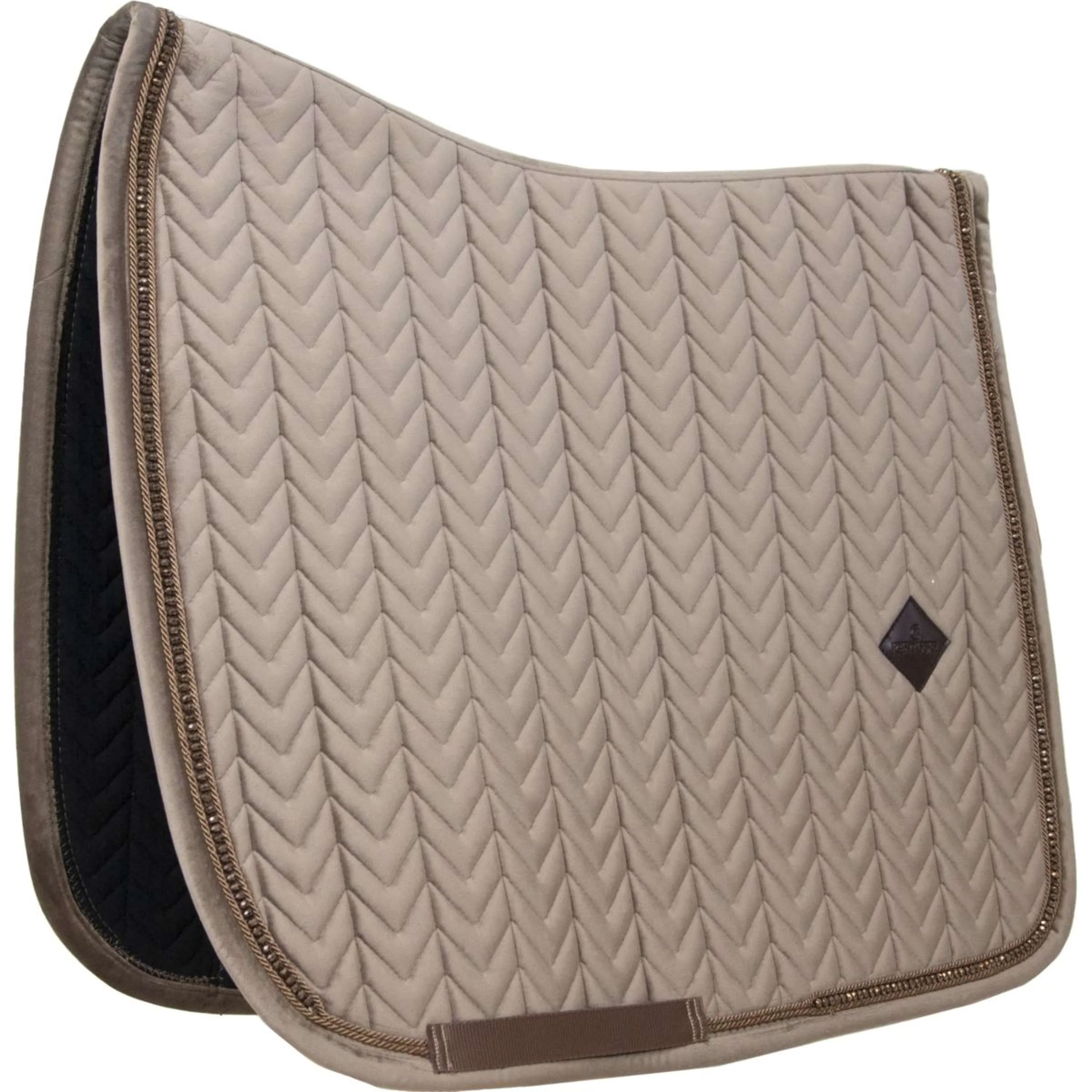 Kentucky Horsewear Sottosella Velvet Pearls Beige