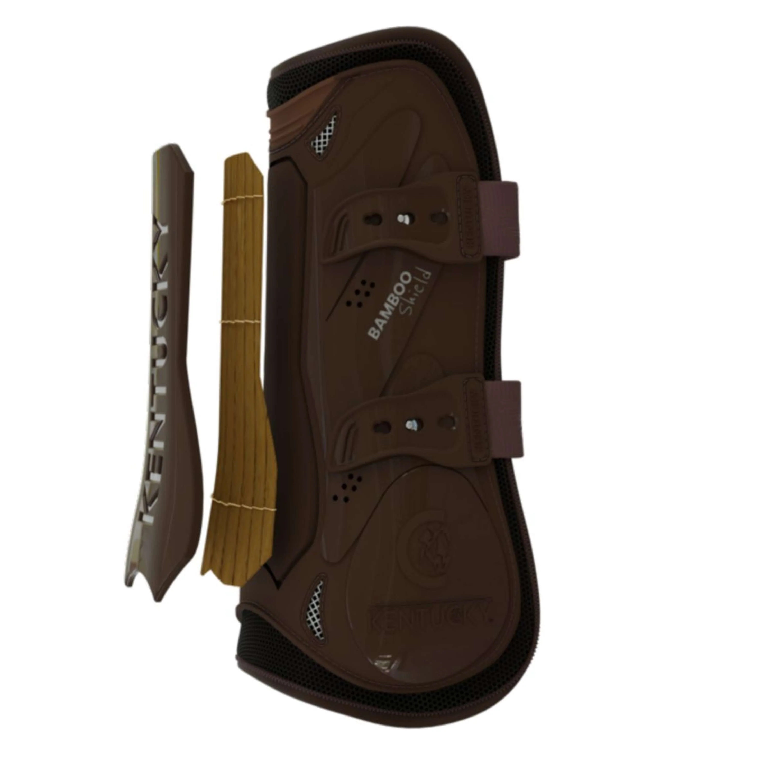Kentucky Horsewear Stinchiere Bamboo Elastic Marrone - Image 7