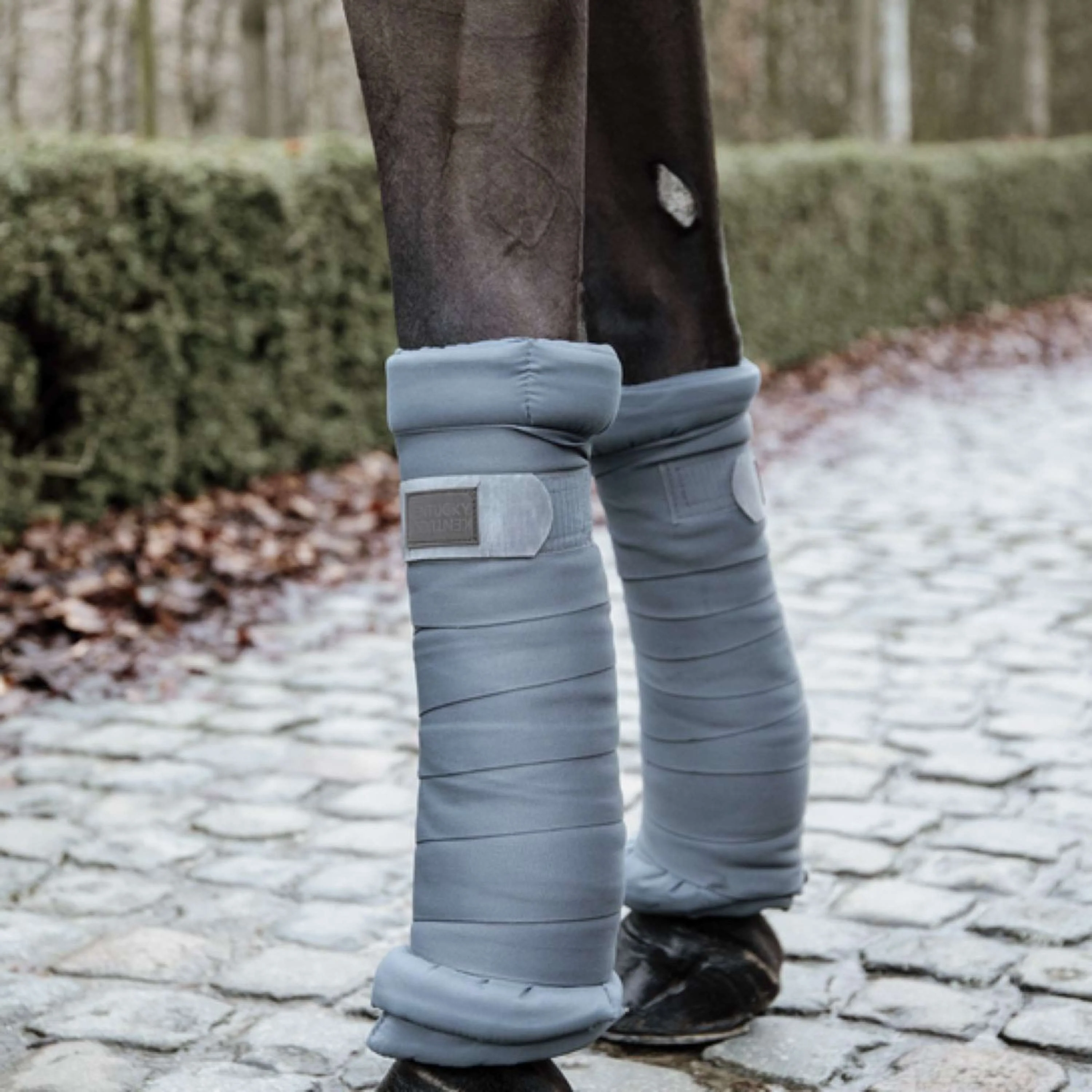 Kentucky Horsewear Tampone per bende Stable Grigio
