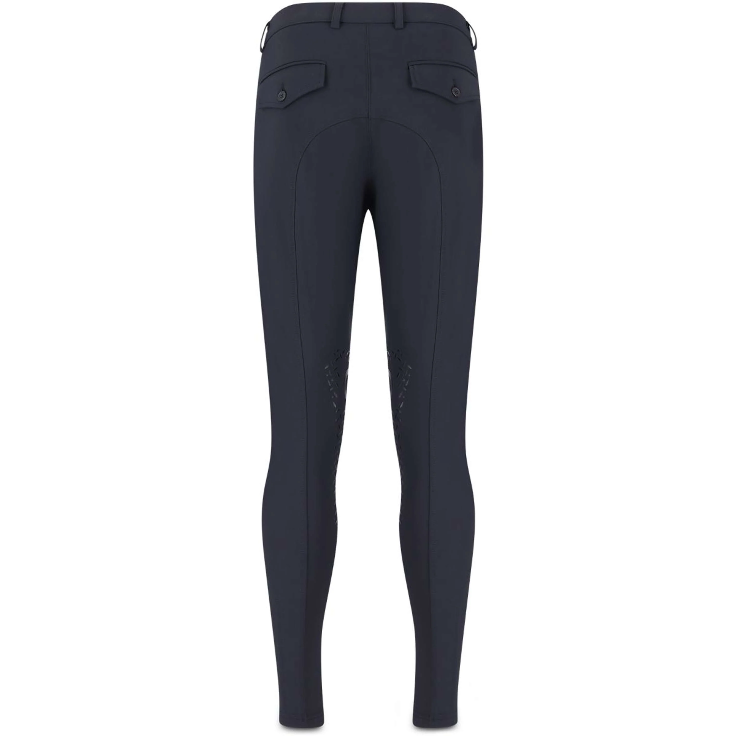 Kentucky Pantaloni da Equitazione Mexico Knee Grip Uomini Navy - Image 2