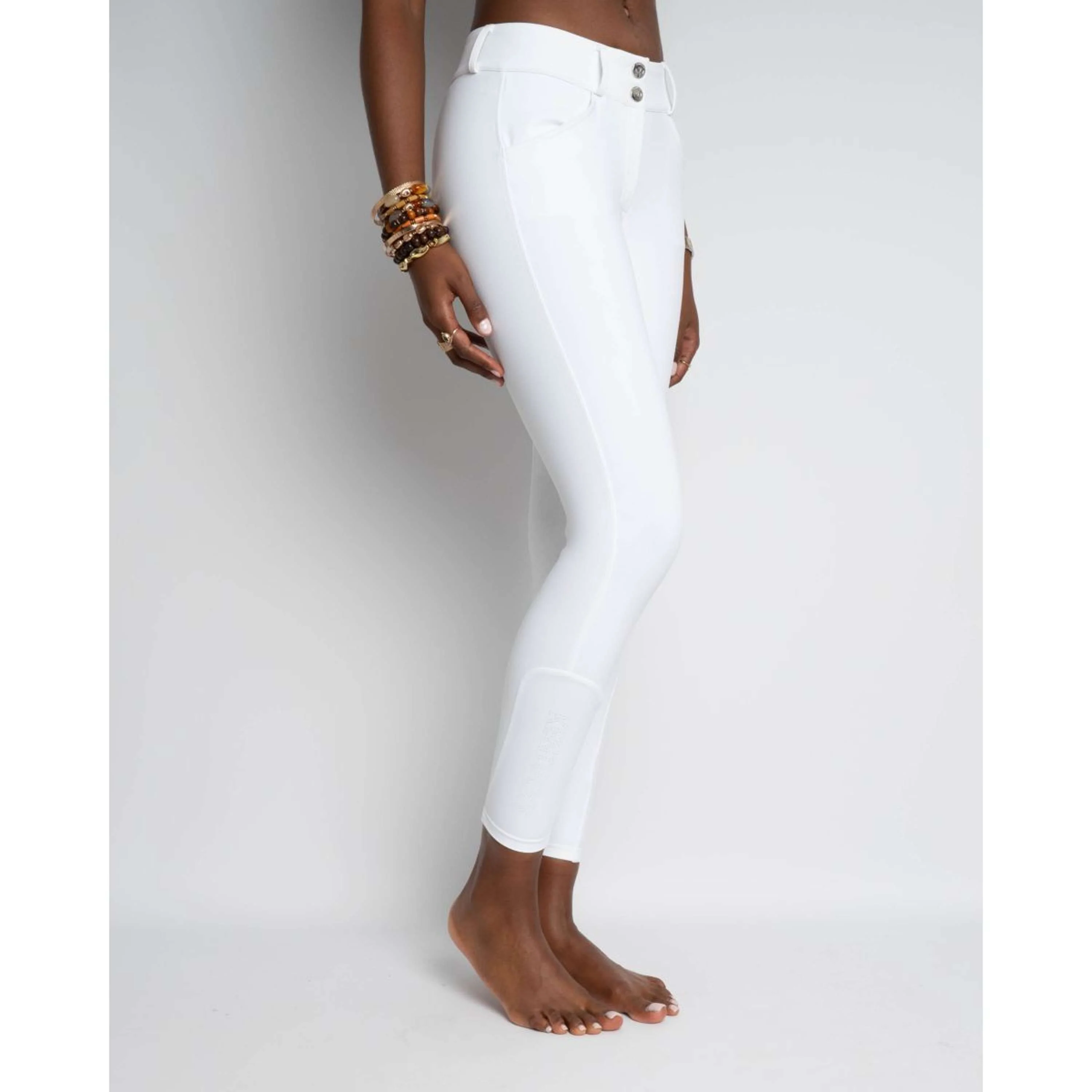 Kentucky Pantaloni da Equitazione Miami Knee Grip Donne Bianco - Image 6