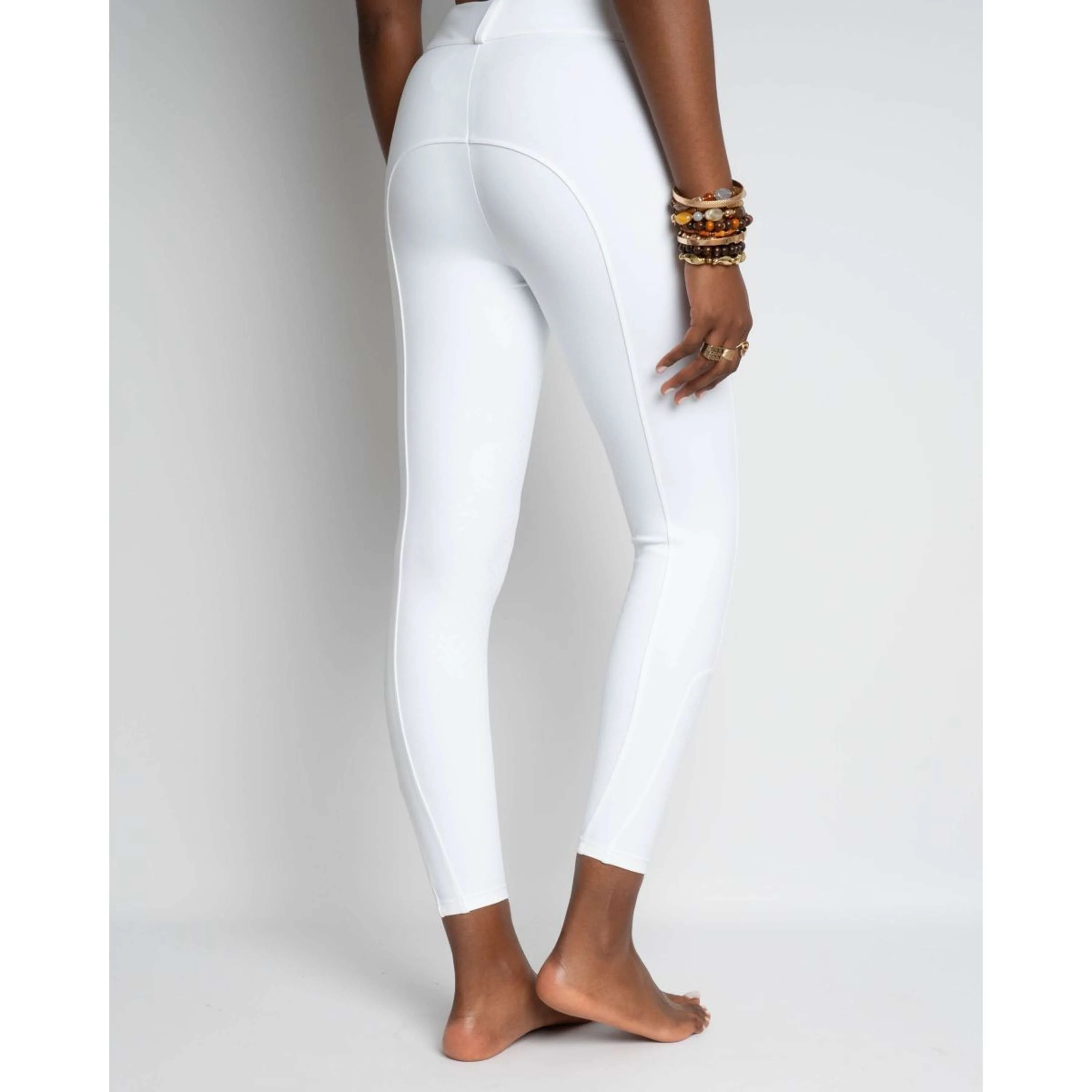 Kentucky Pantaloni da Equitazione Miami Knee Grip Donne Bianco - Image 7