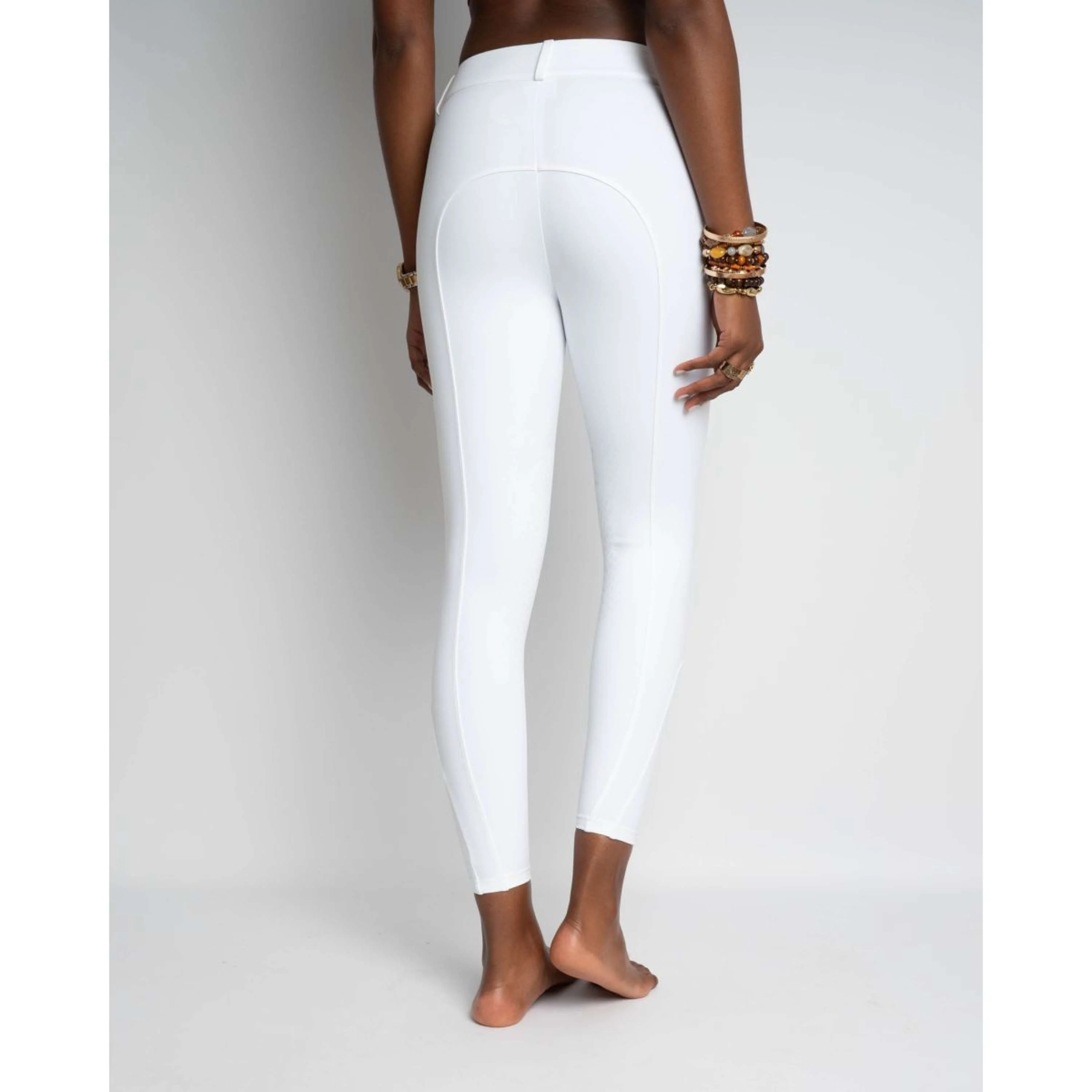Kentucky Pantaloni da Equitazione Miami Knee Grip Donne Bianco - Image 8