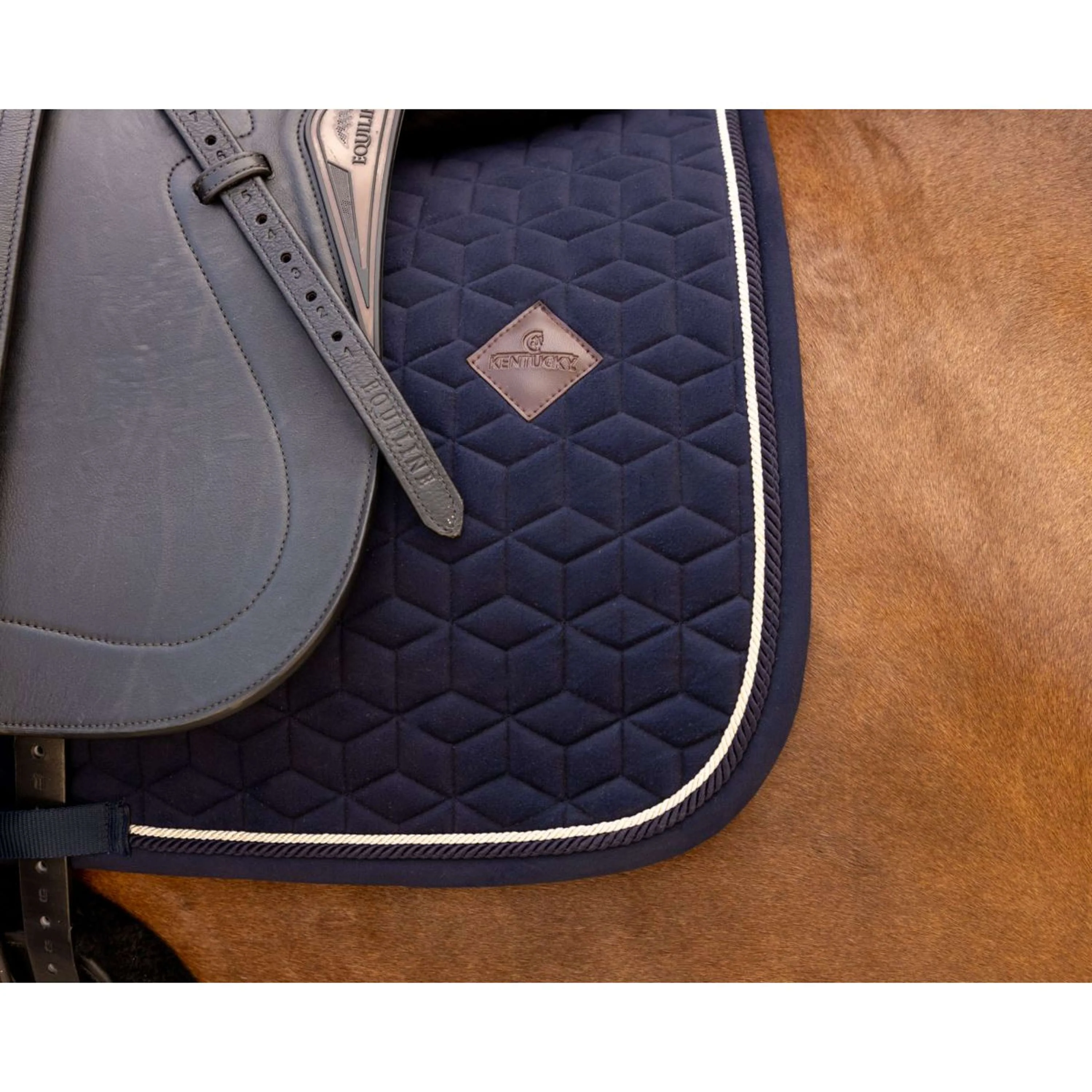 Kentucky Sottosella Velvet Dressage Dark Navy - Image 5