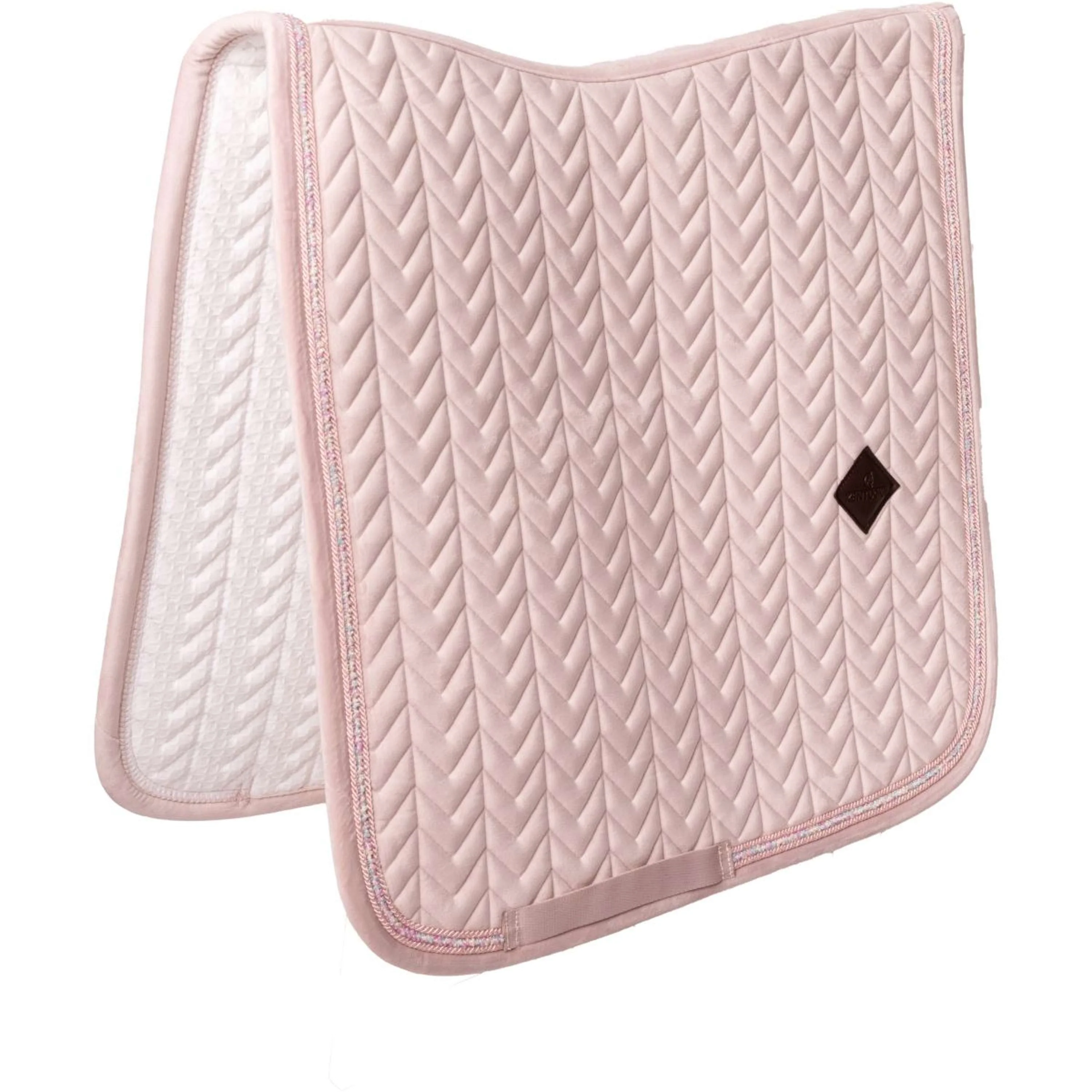 Kentucky Sottosella Velvet Mini Pearls Dressage Old Rose