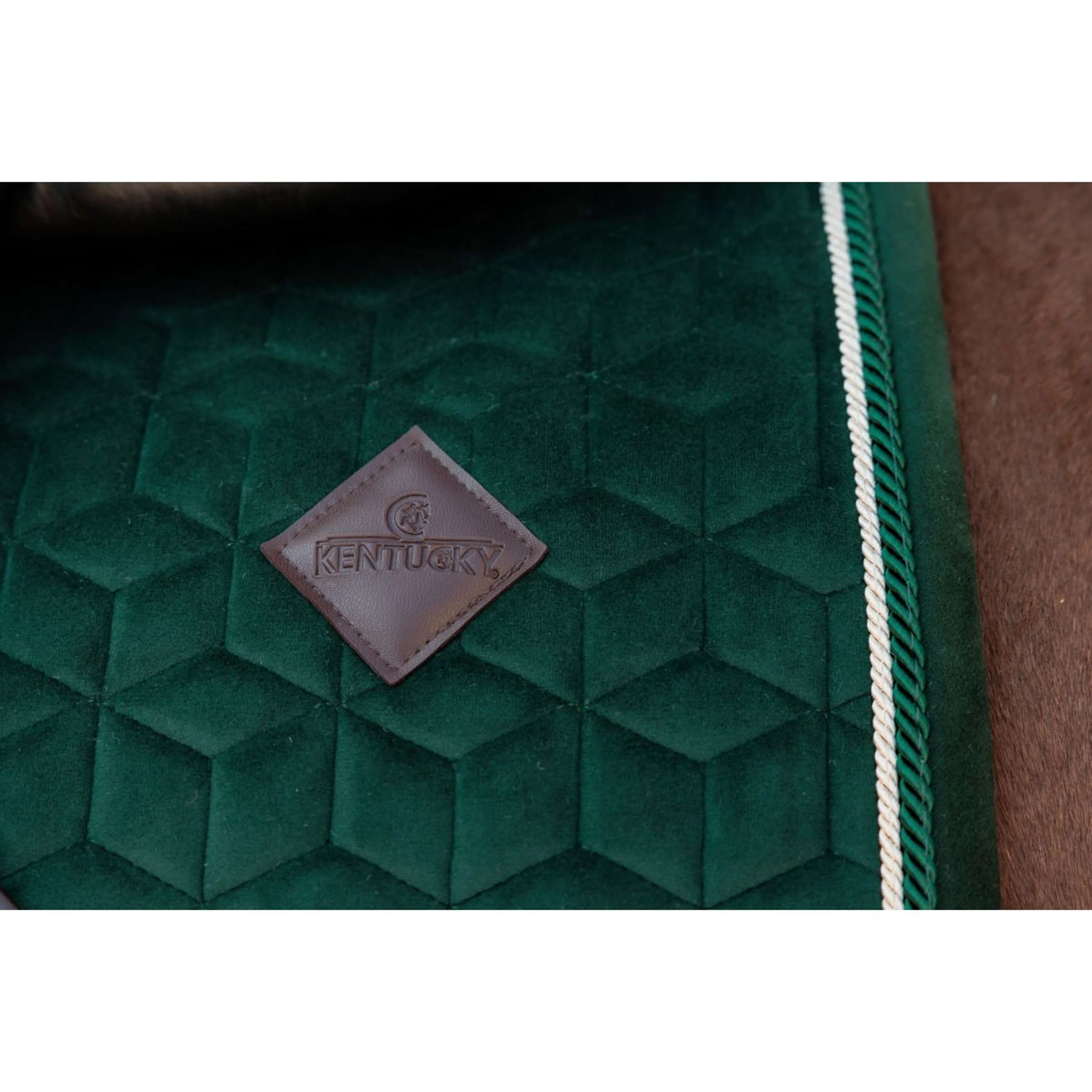 Kentucky Sottosella Velvet saltando Pine Green - Image 5