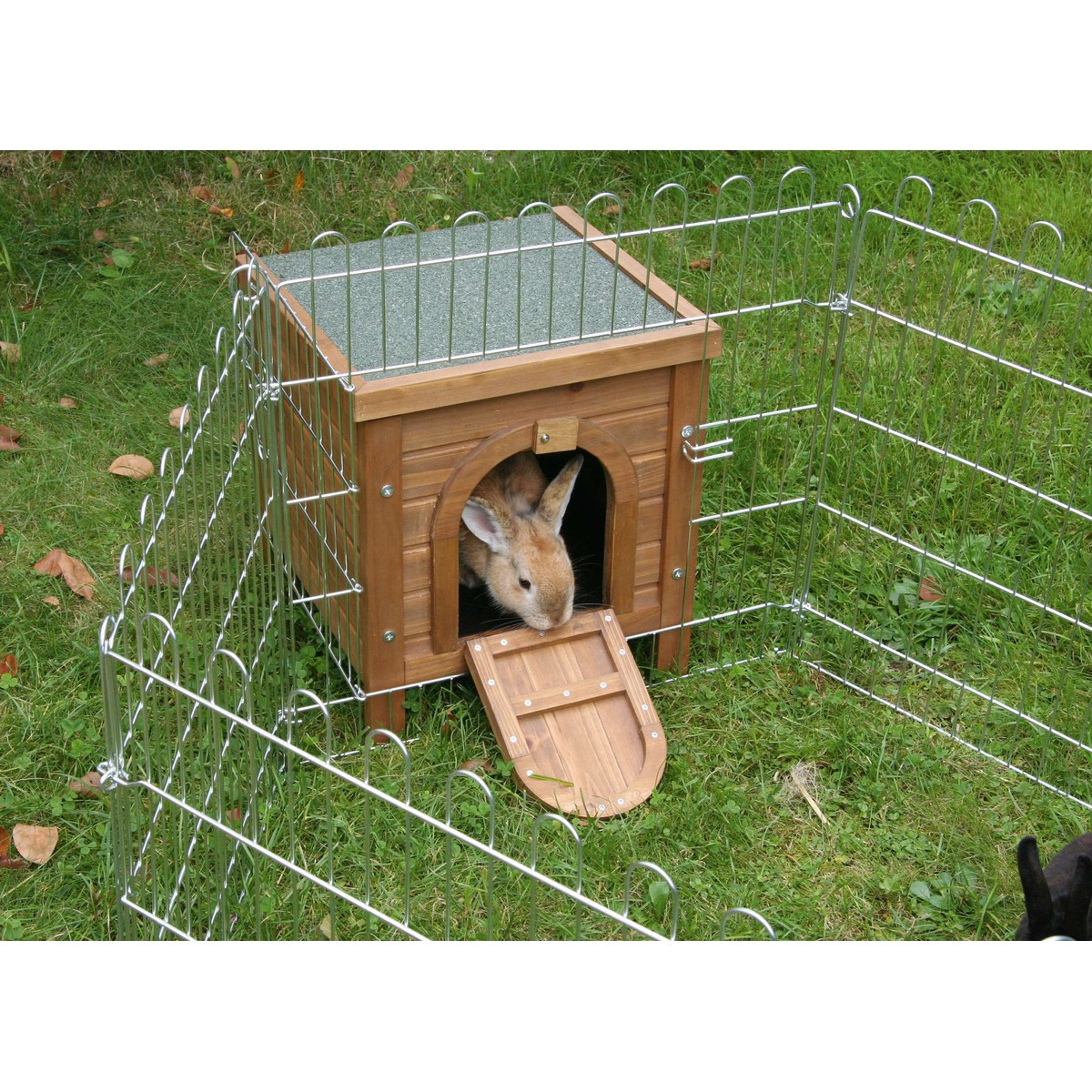 Kerbl Casetta per Conigli Outdoor Legna - Image 2