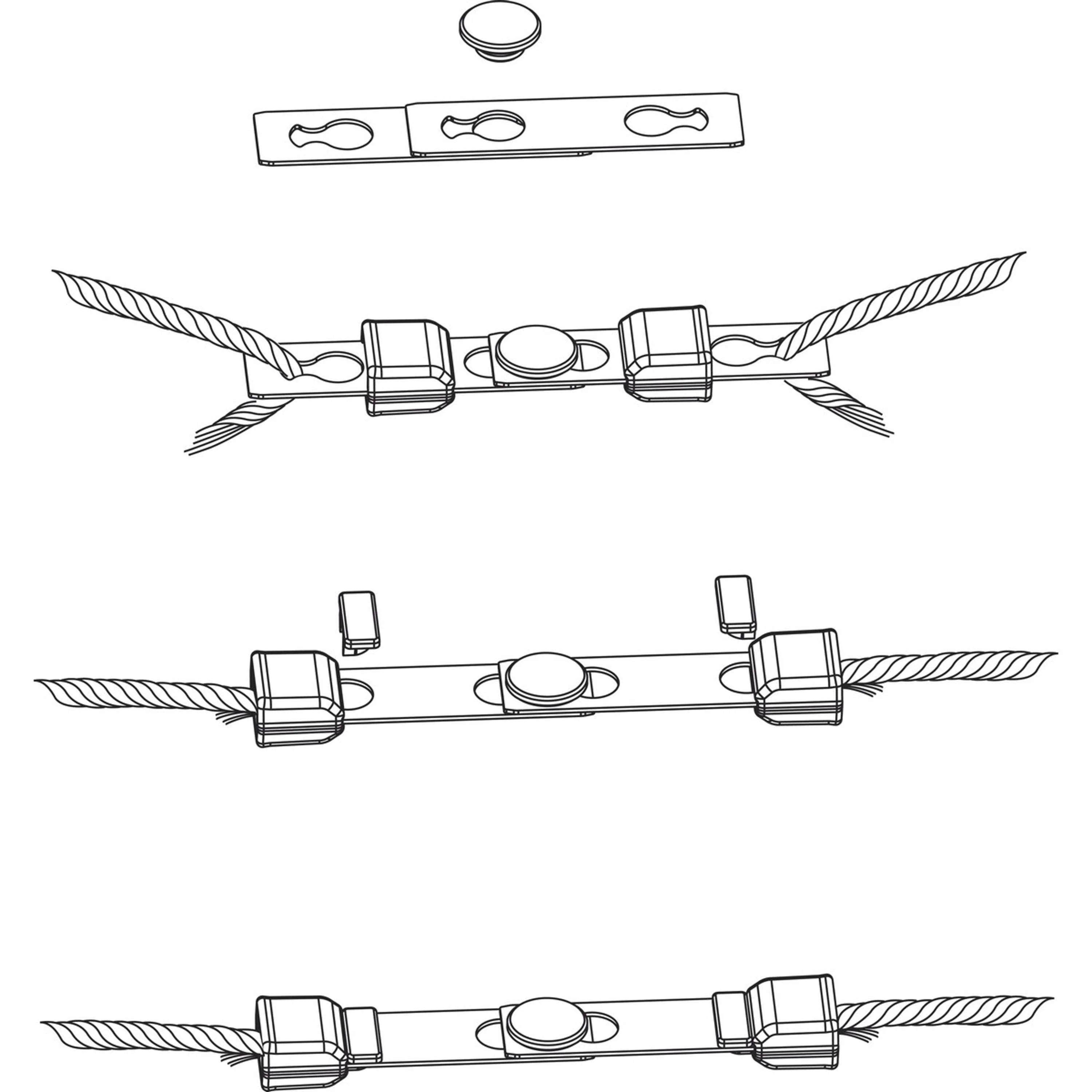 Kerbl Frizione di sicurezza Litzclip 6 pezzi - Image 6