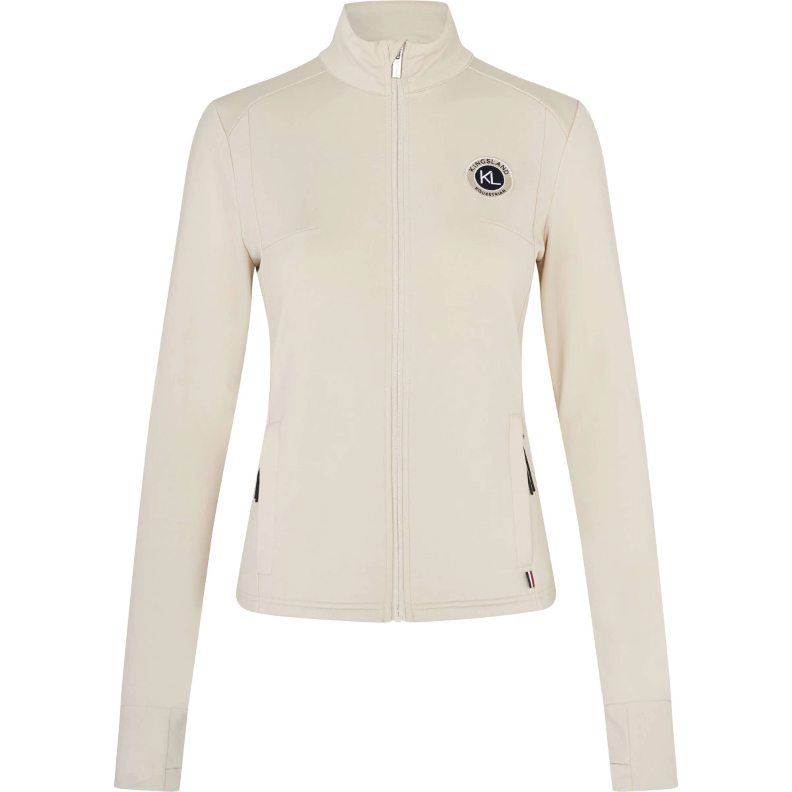 Kingsland Felpa con cappuccio e zip KLLucy Micro Pile Rainy Day