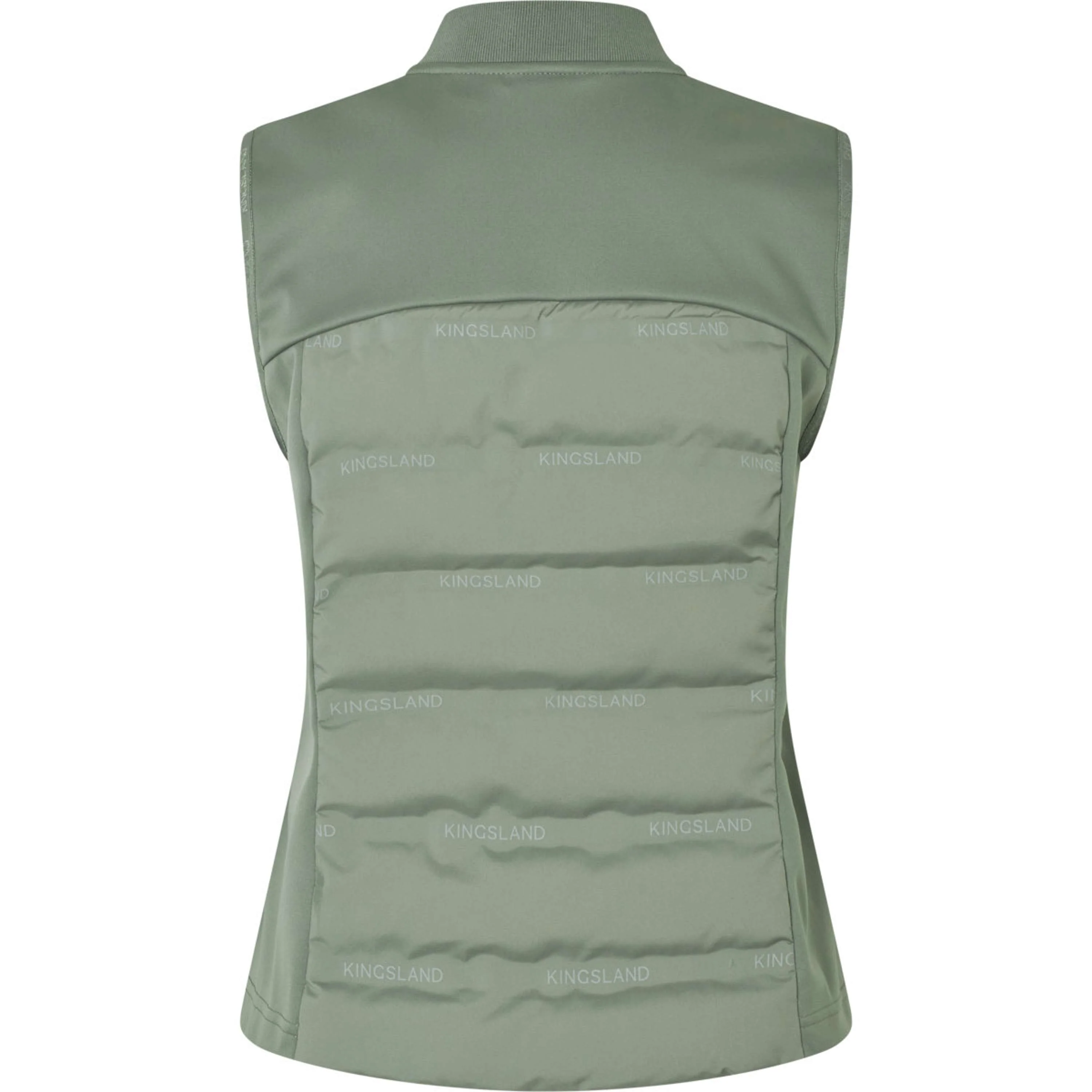 Kingsland Gilet KLLucy Hybrid Green Agave - Image 3