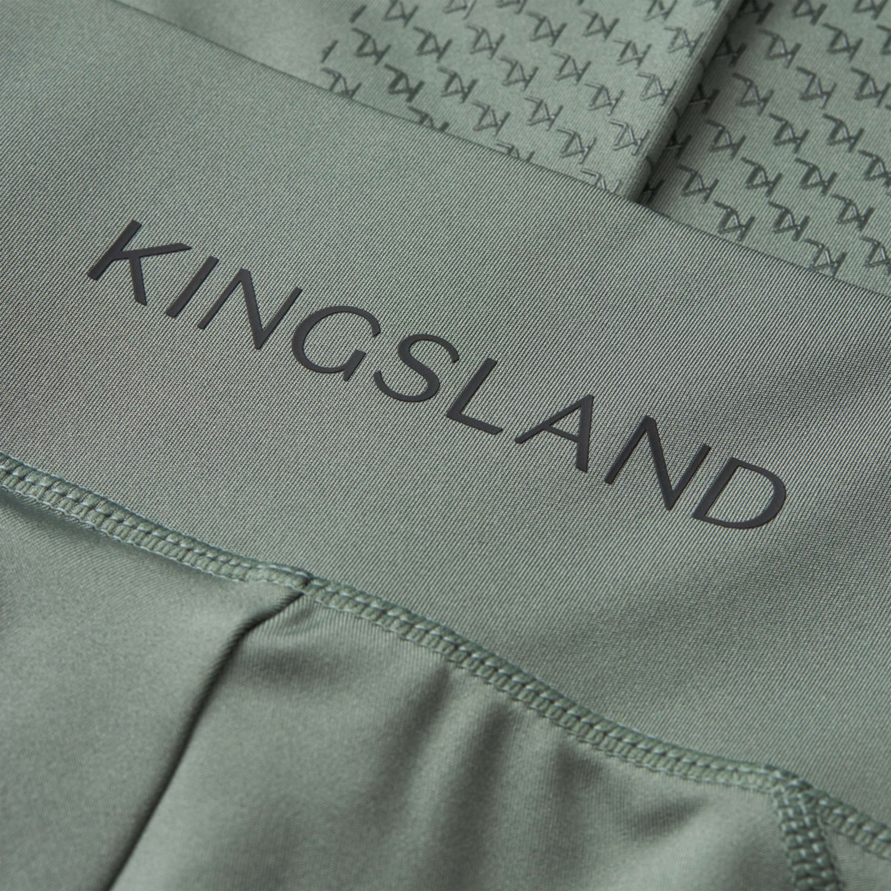 Kingsland Leggings da Equitazione KLLorella F-Tec 5 Full Grip Green Agave - Image 3