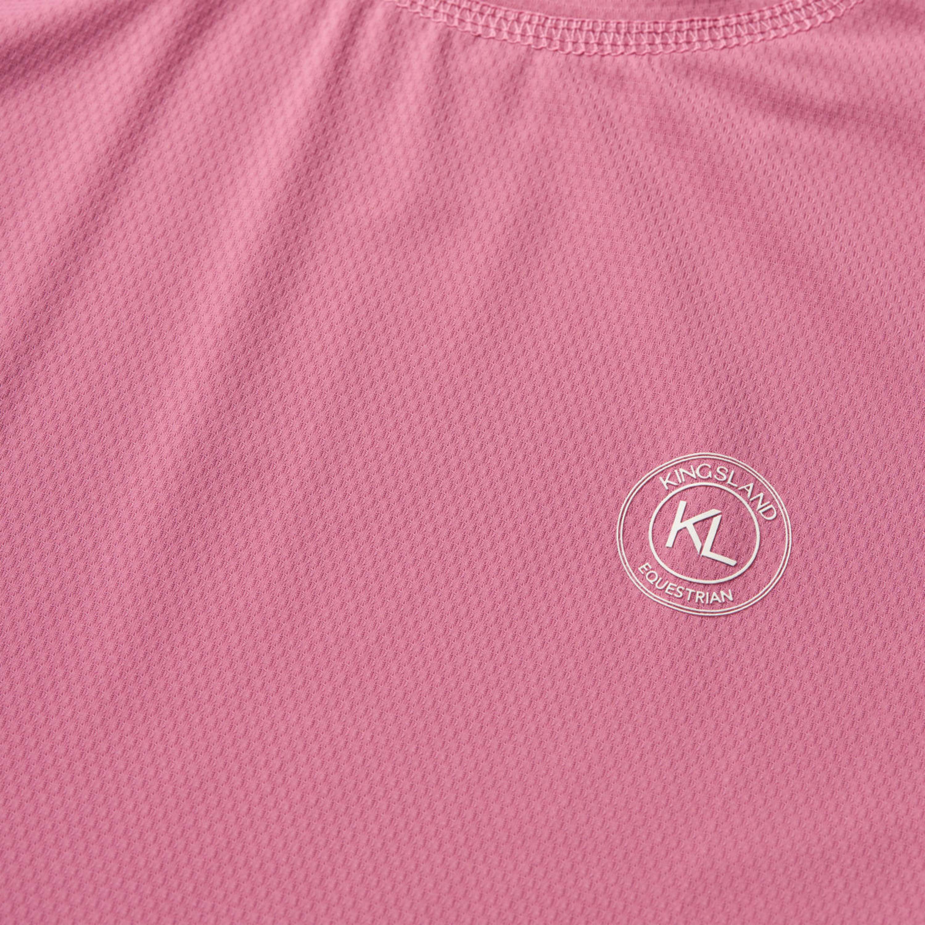 Kingsland Maglietta KLLeona Technical Heather Rose - Image 3