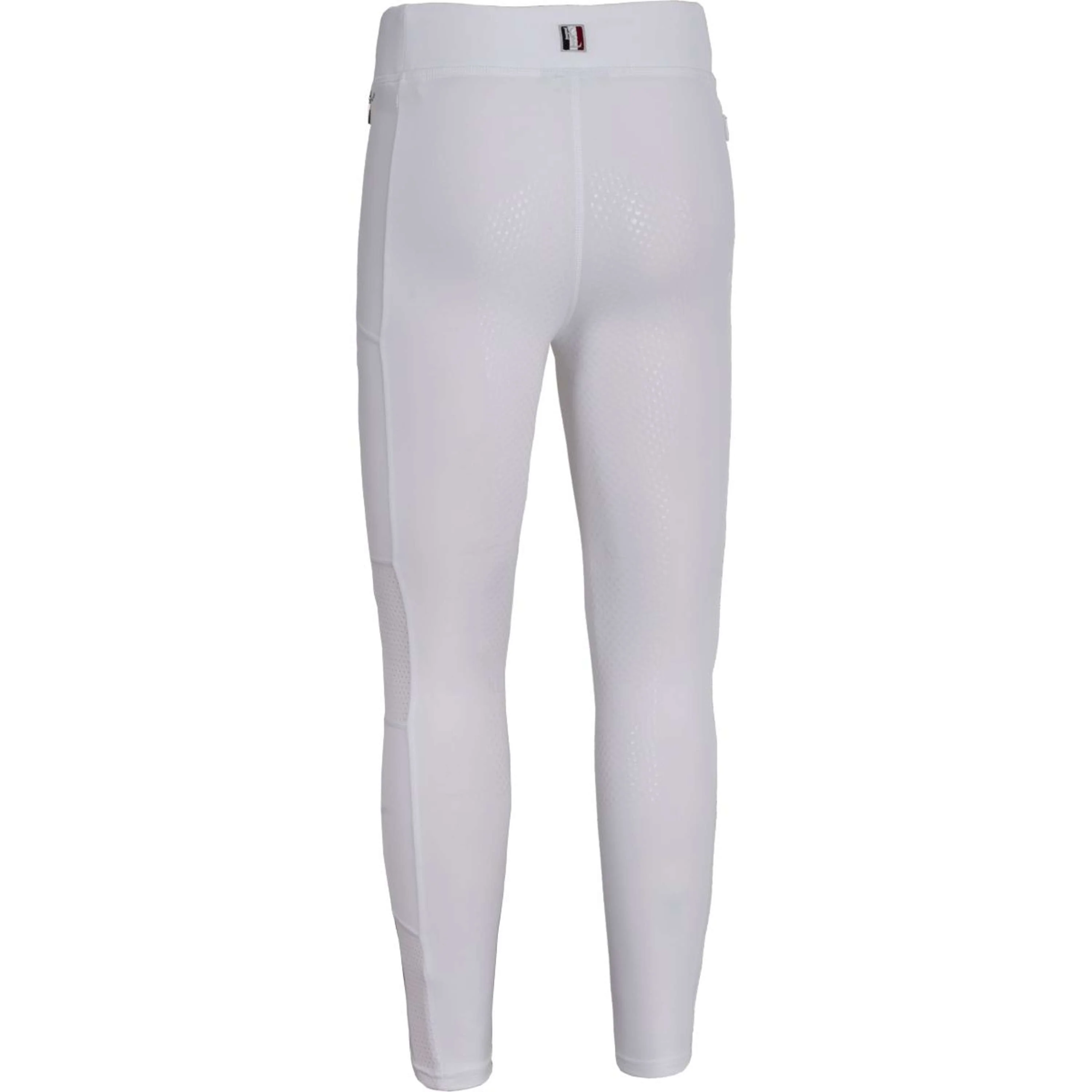 Kingsland Pantaloni da Equitazione Kemmie Full Grip F-Tec2 Bianco - Image 2