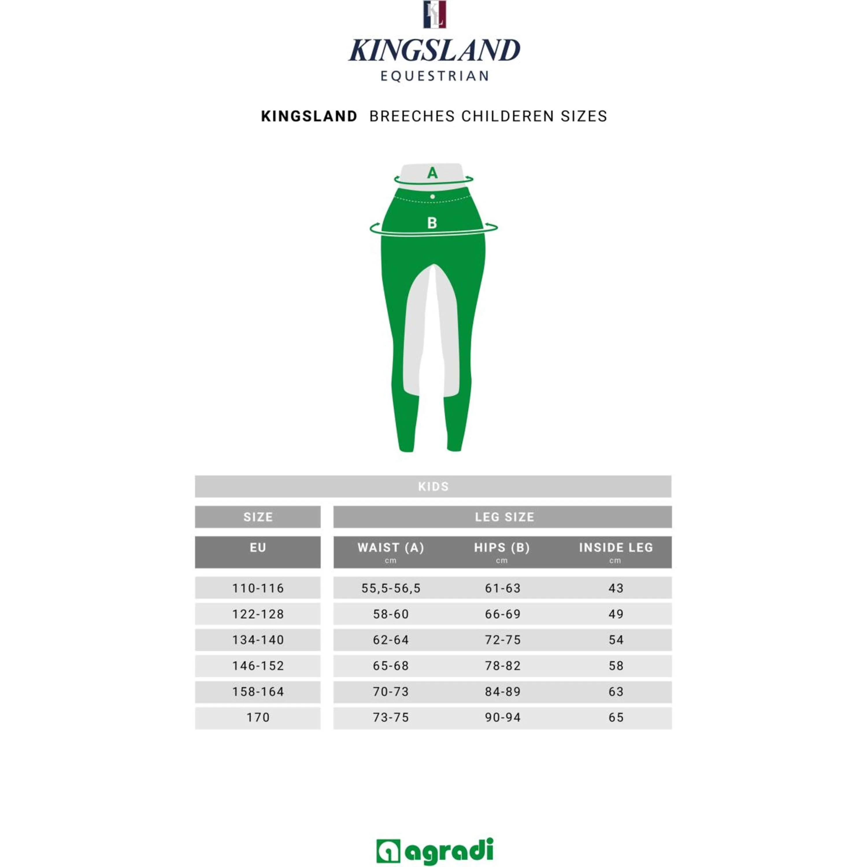 Kingsland Pantaloni da Equitazione Kemmie Full Grip F-Tec2 Bianco - Image 5