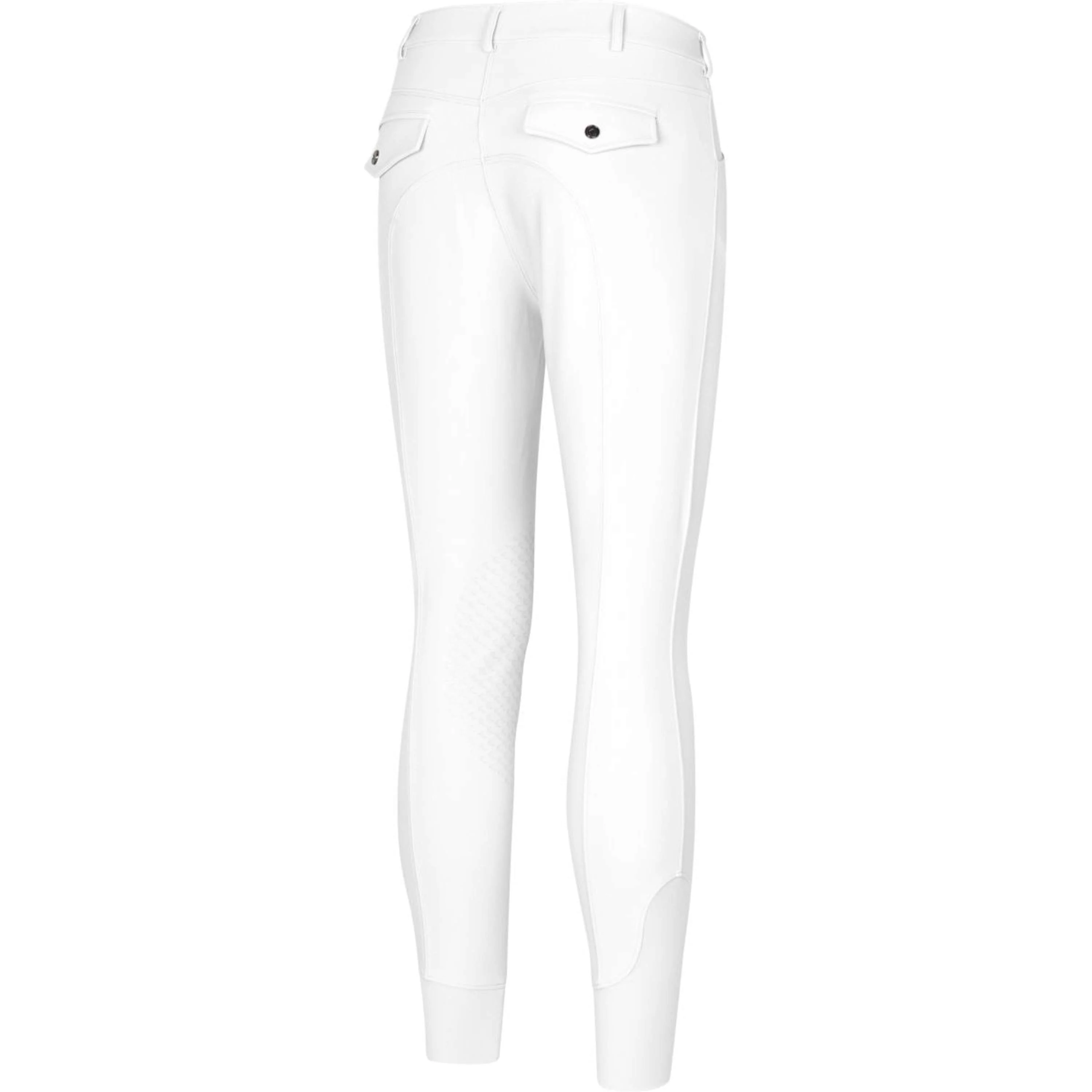 Kingsland Pantaloni da Equitazione Kent Full Grip Bianco - Image 2