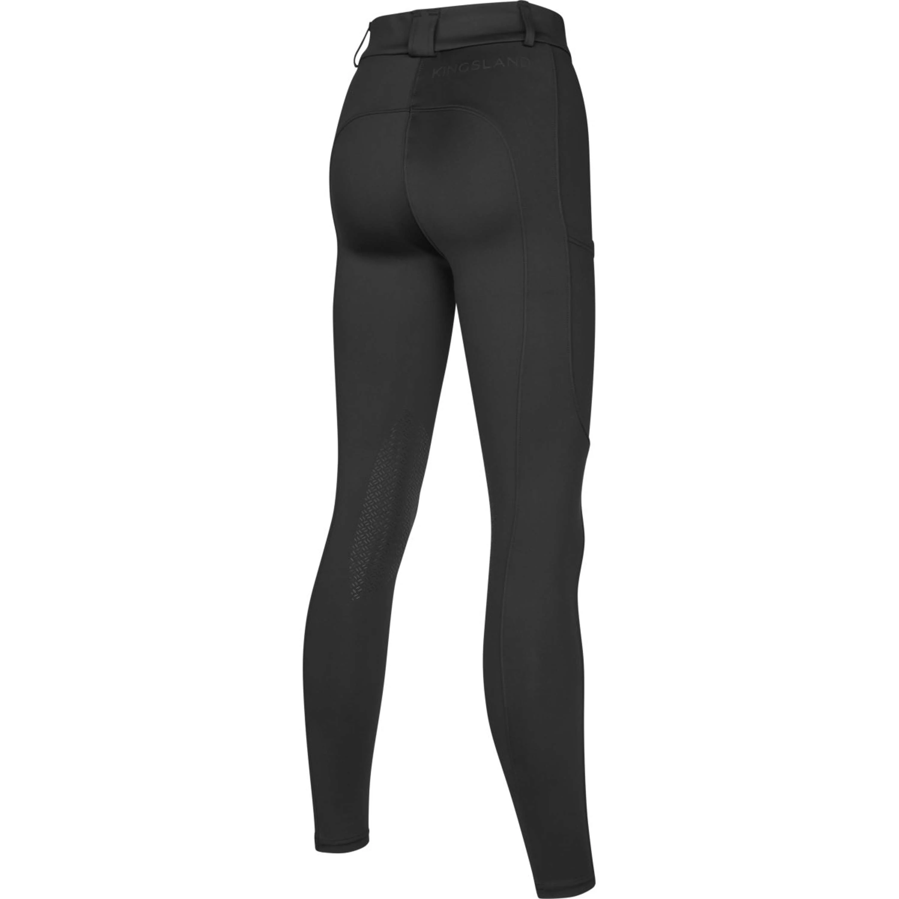 Kingsland Pantaloni da Equitazione KLKaya Presa del ginocchio Nero - Image 2