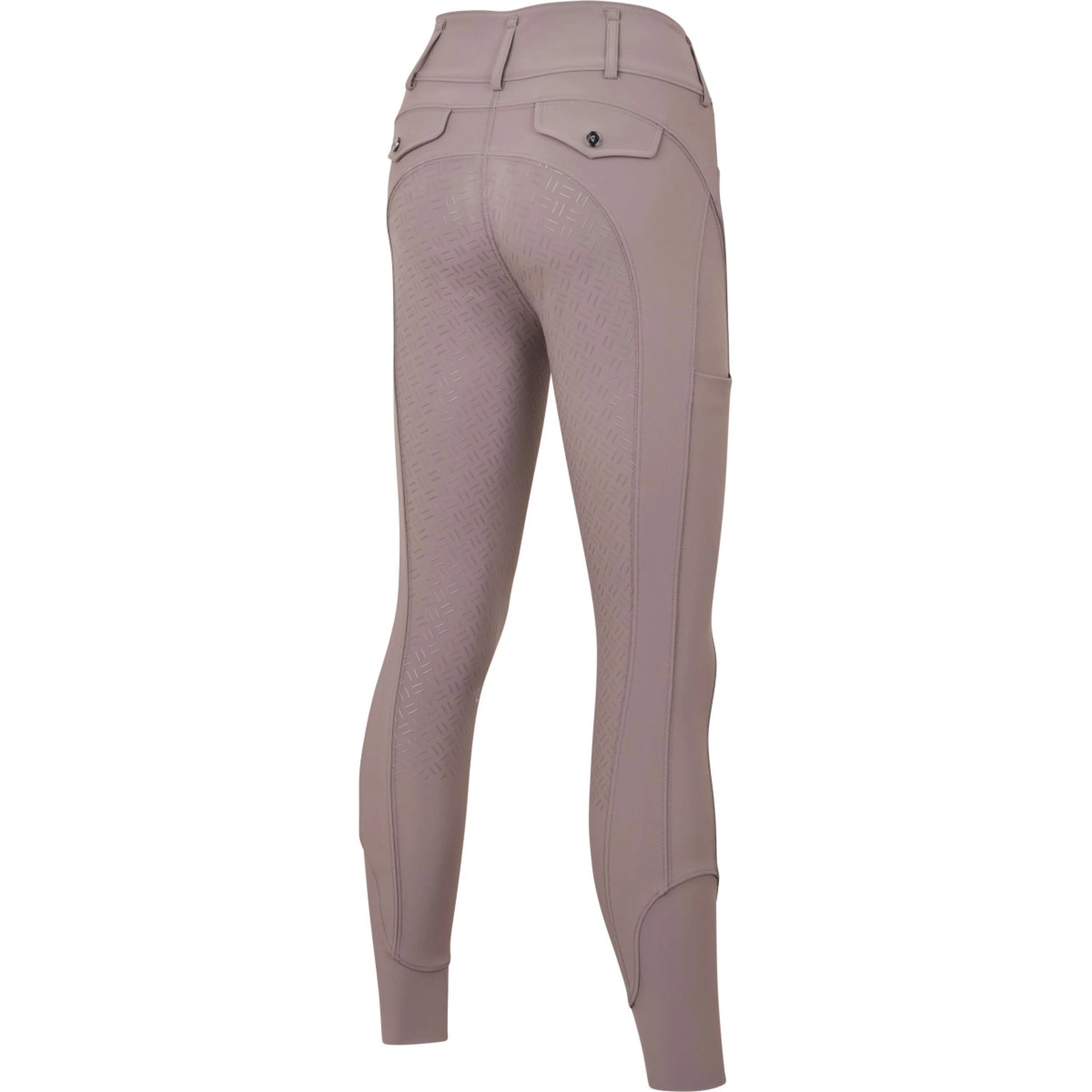 Kingsland Pantaloni da Equitazione KLKimi Full Grip Brown Iron - Image 2