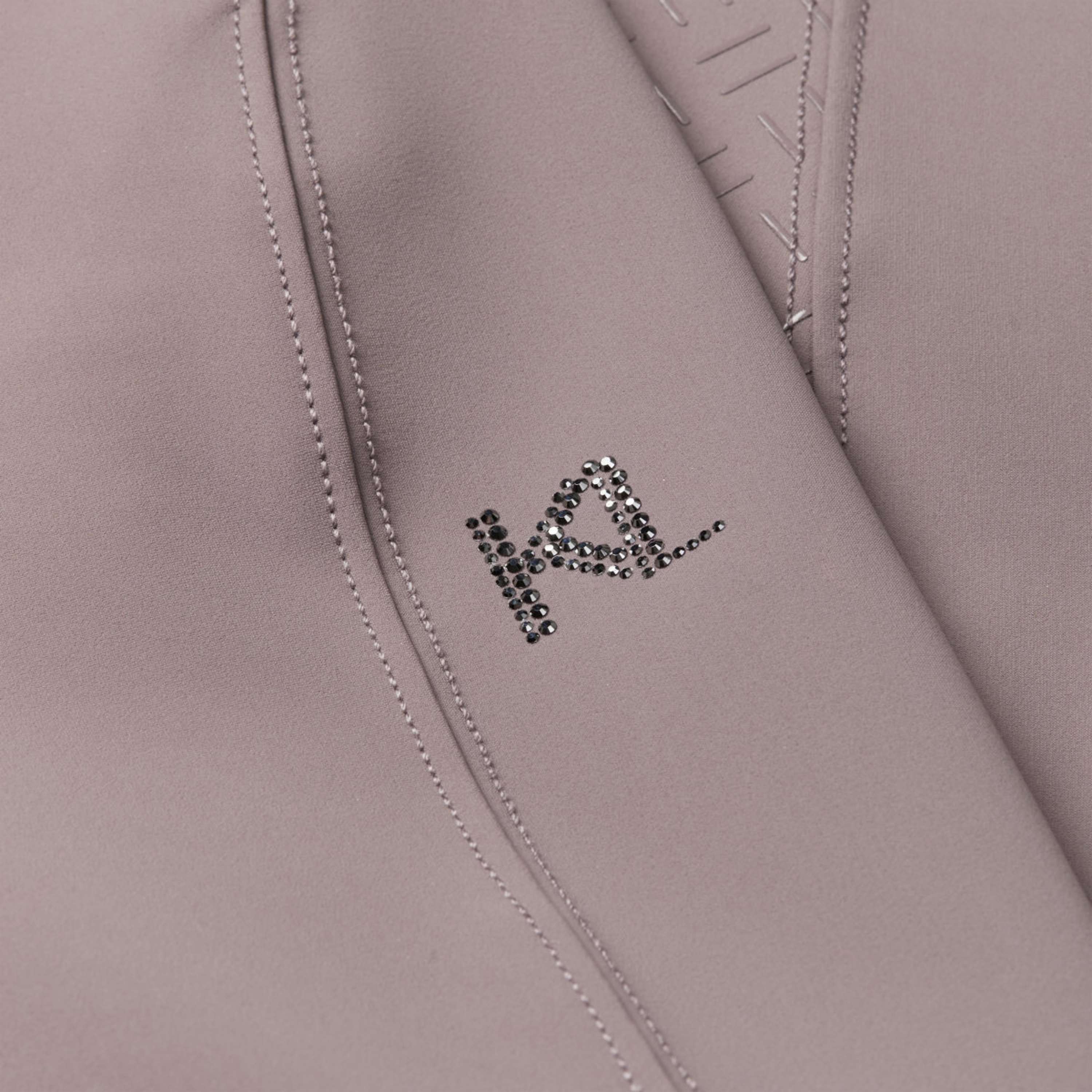 Kingsland Pantaloni da Equitazione KLKimi Full Grip Brown Iron - Image 3