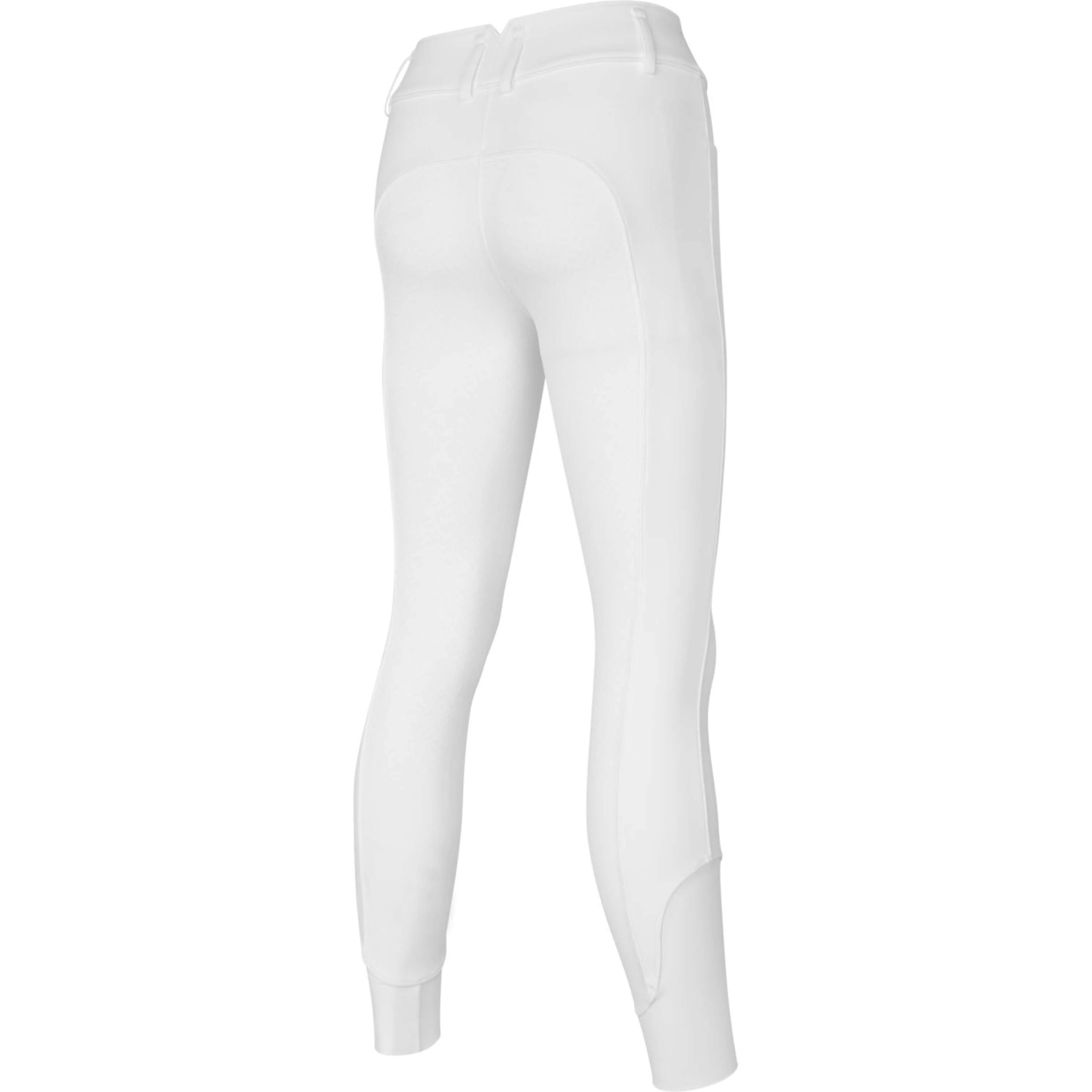 Kingsland Pantaloni da Equitazione KLKora Full Grip Bianco - Image 3